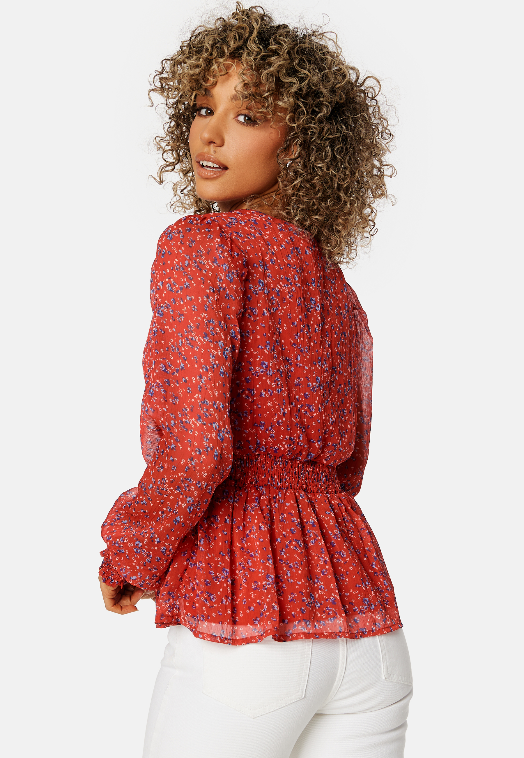 Mynte LS Peplum Top 2