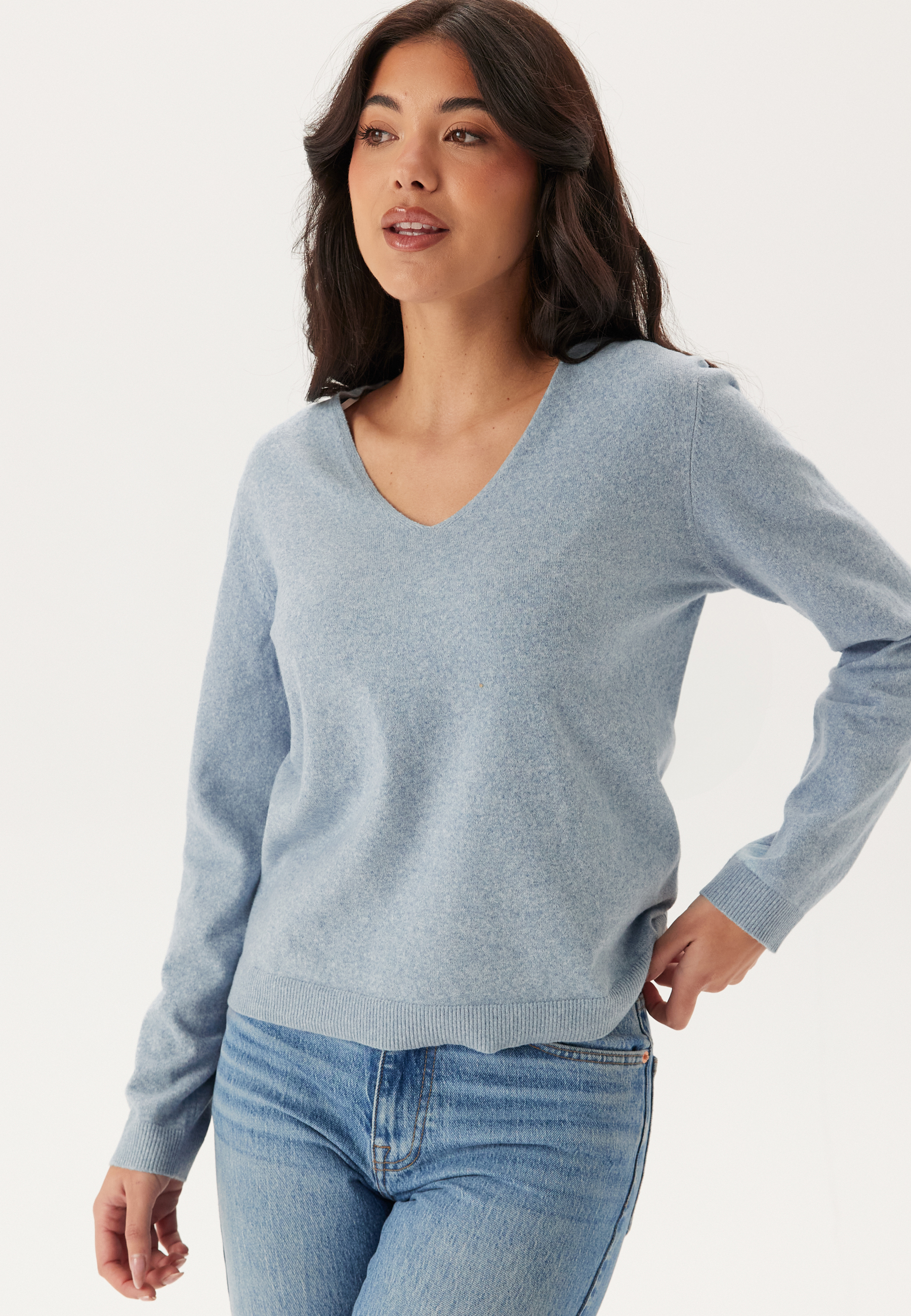Pcbree Ls V-neck Knit