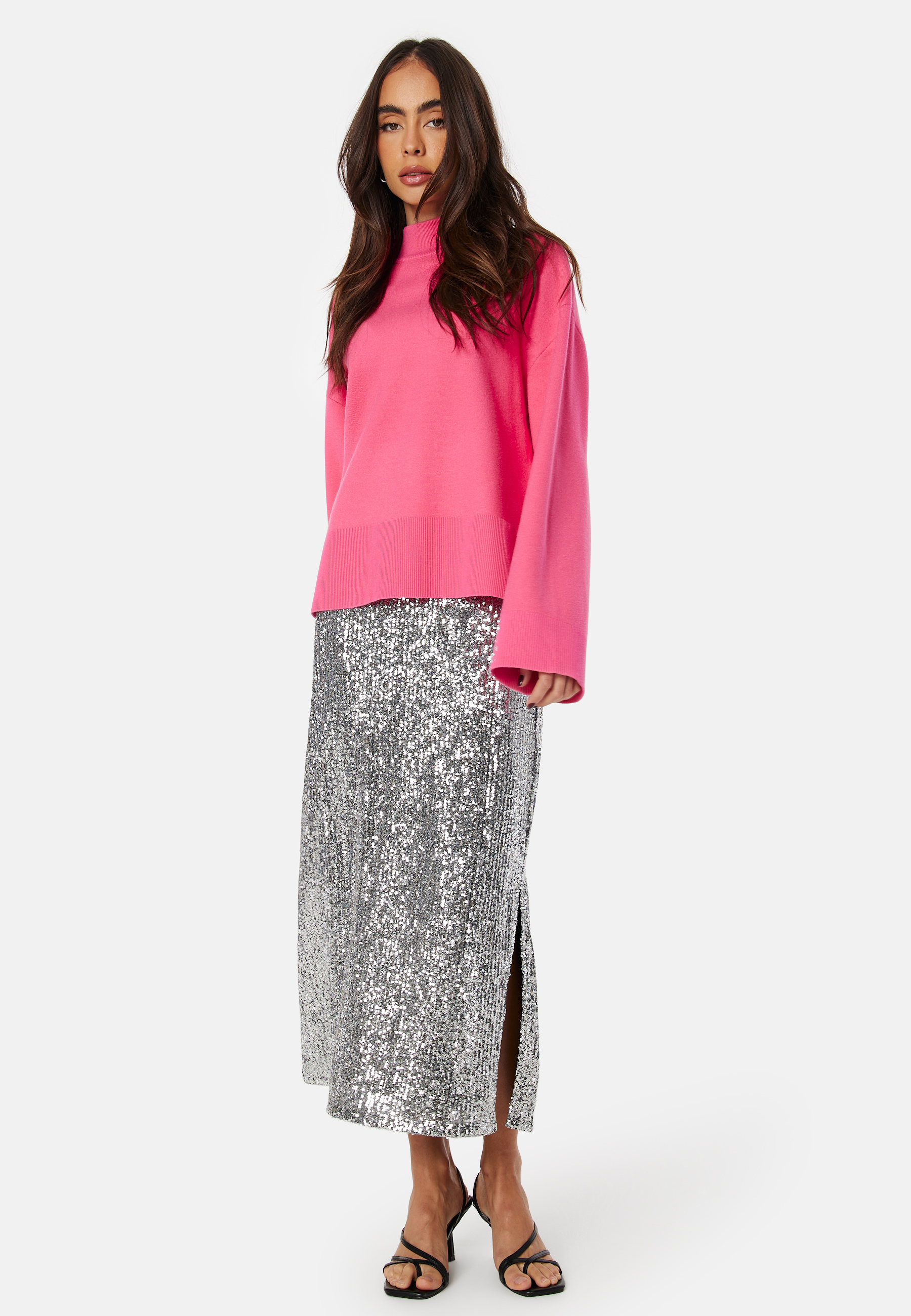 Pcfenda LS High Neck Knit 2