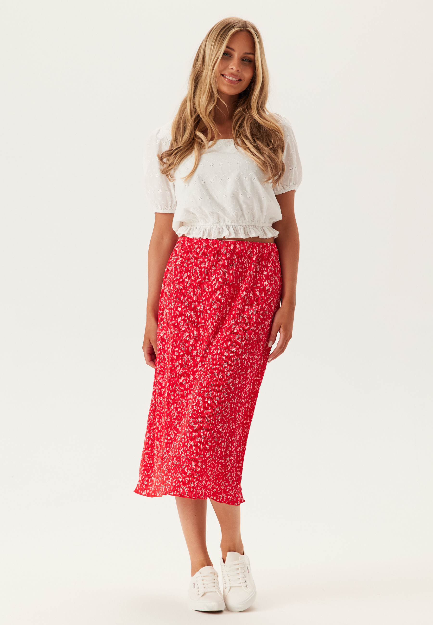 Pcflora Hw Midi Skirt