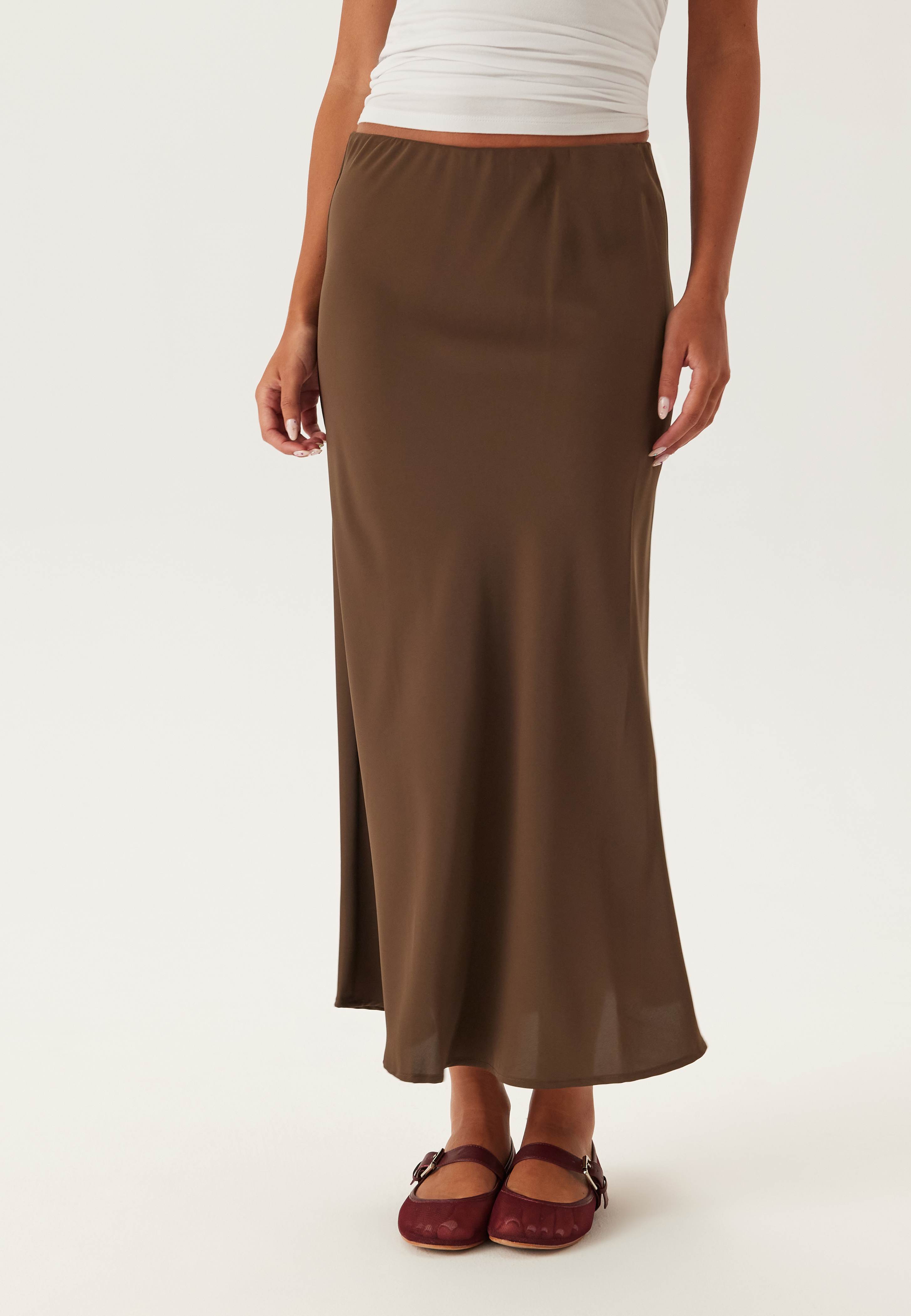 Pcfranan HW Midi Skirt