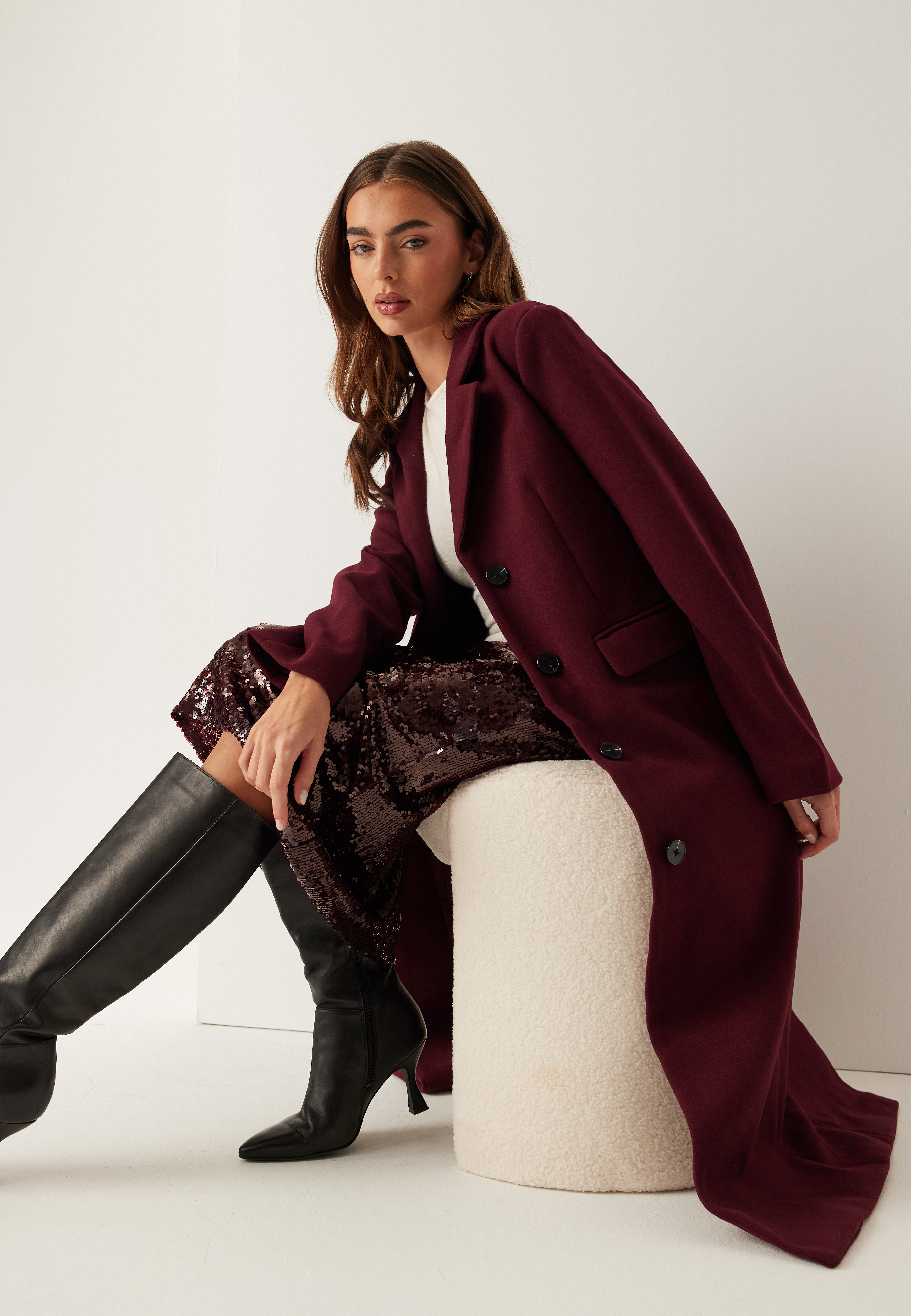 Pcjadine Long Coat 3