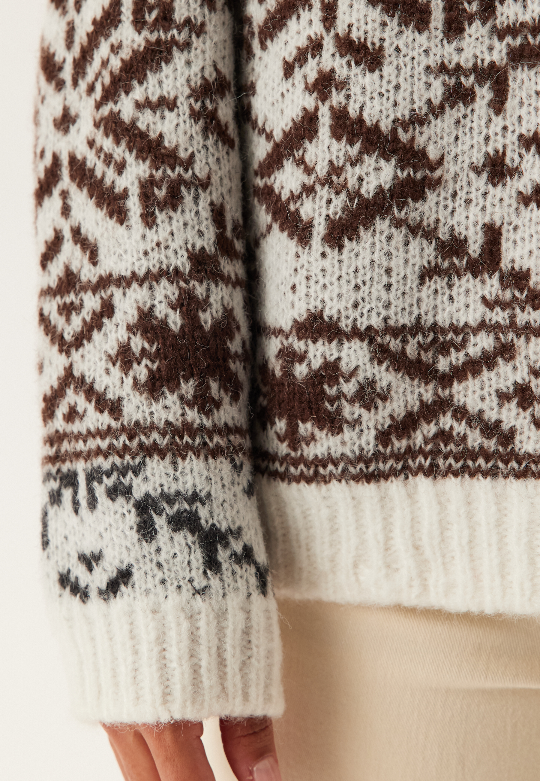 Pcjo Ls High Neck Knit 2