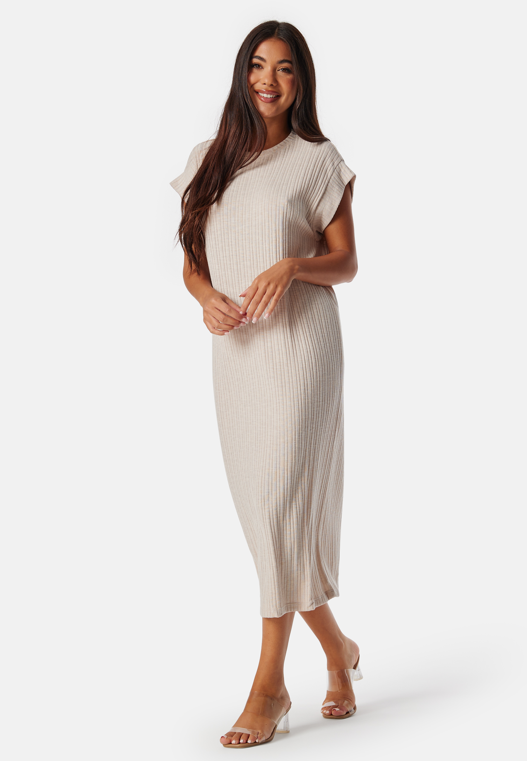 Pclena SS midi dress