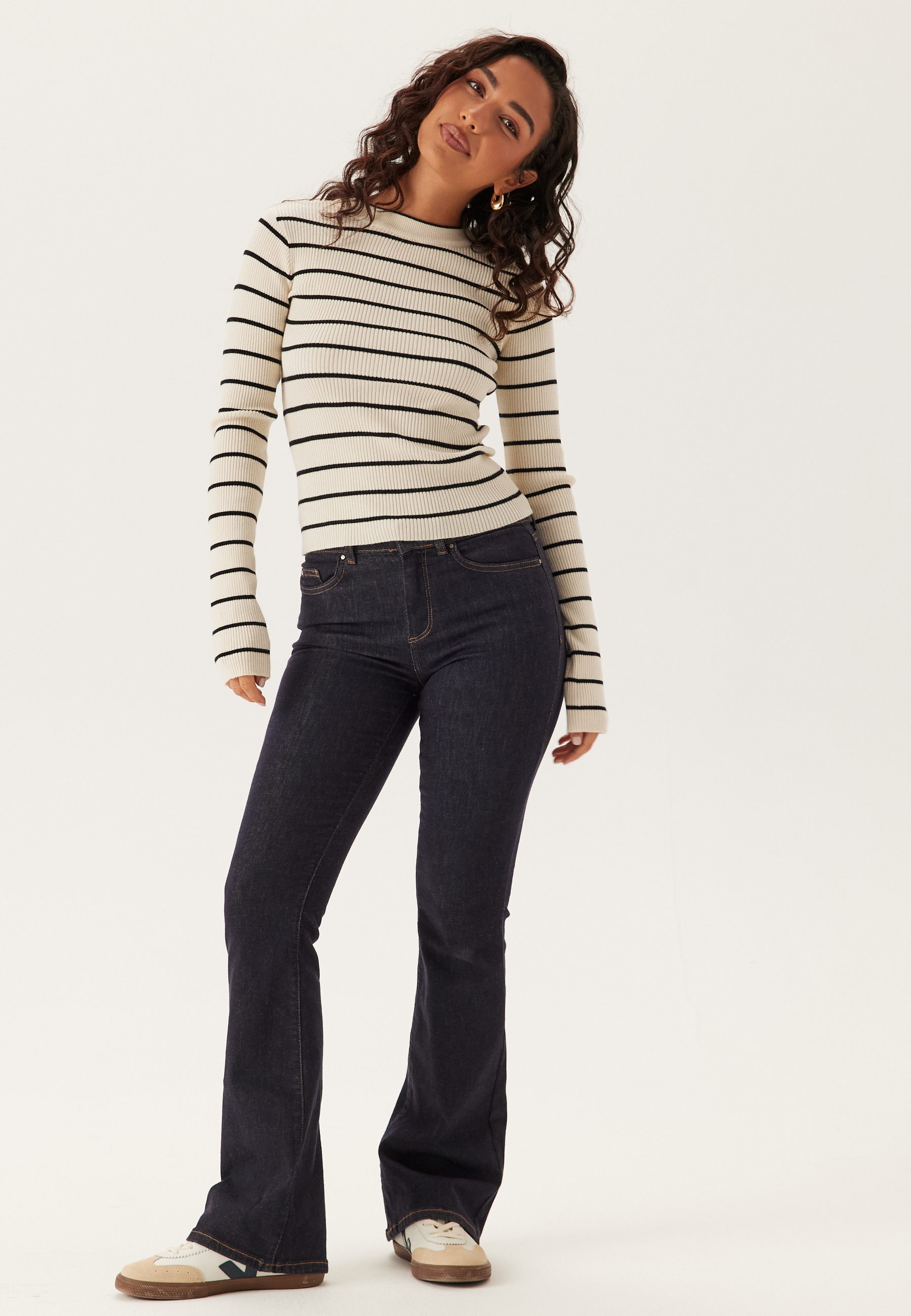 Pcmira New Ls O-neck Knit 3