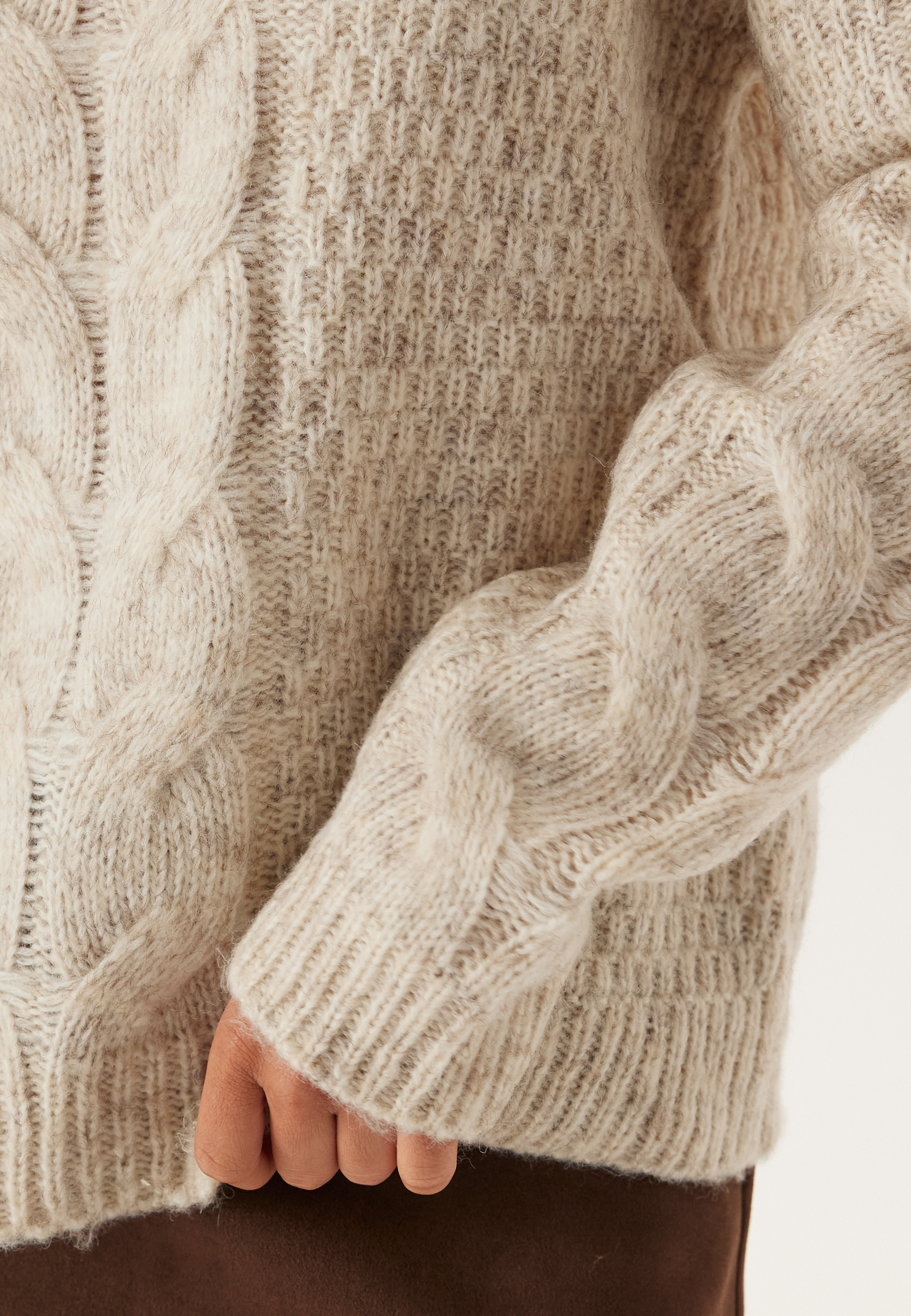 Pcnina Ls O-neck Knit 2