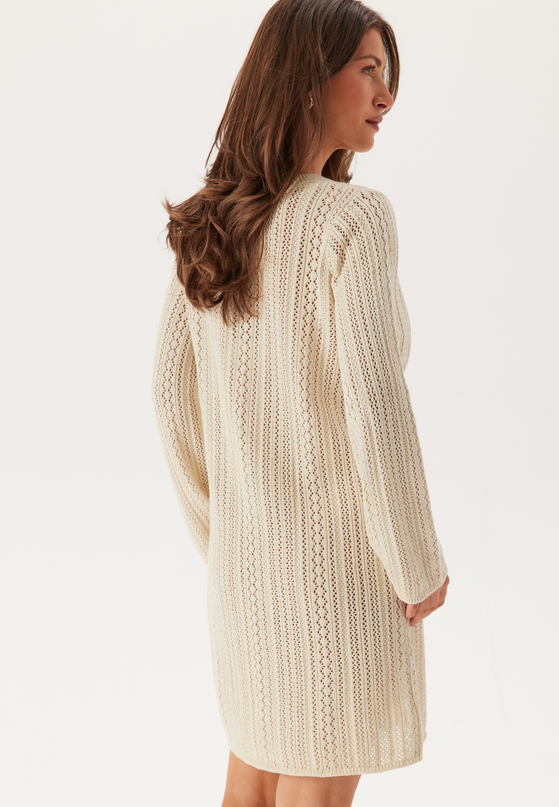 Pcnuka Ls O-neck Knit Dress 3