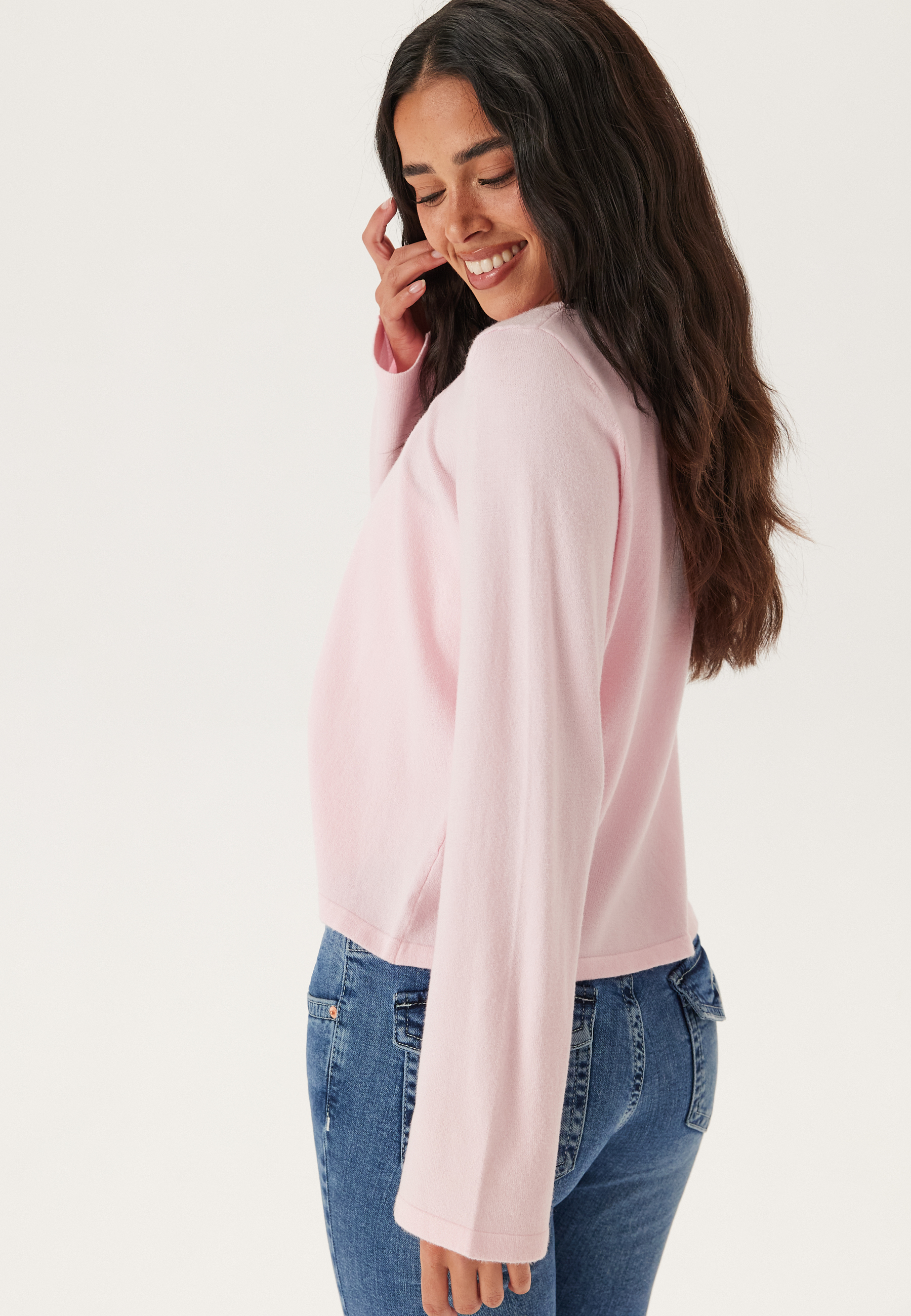 Pcorina Ls O-neck Knit Cardigan 2