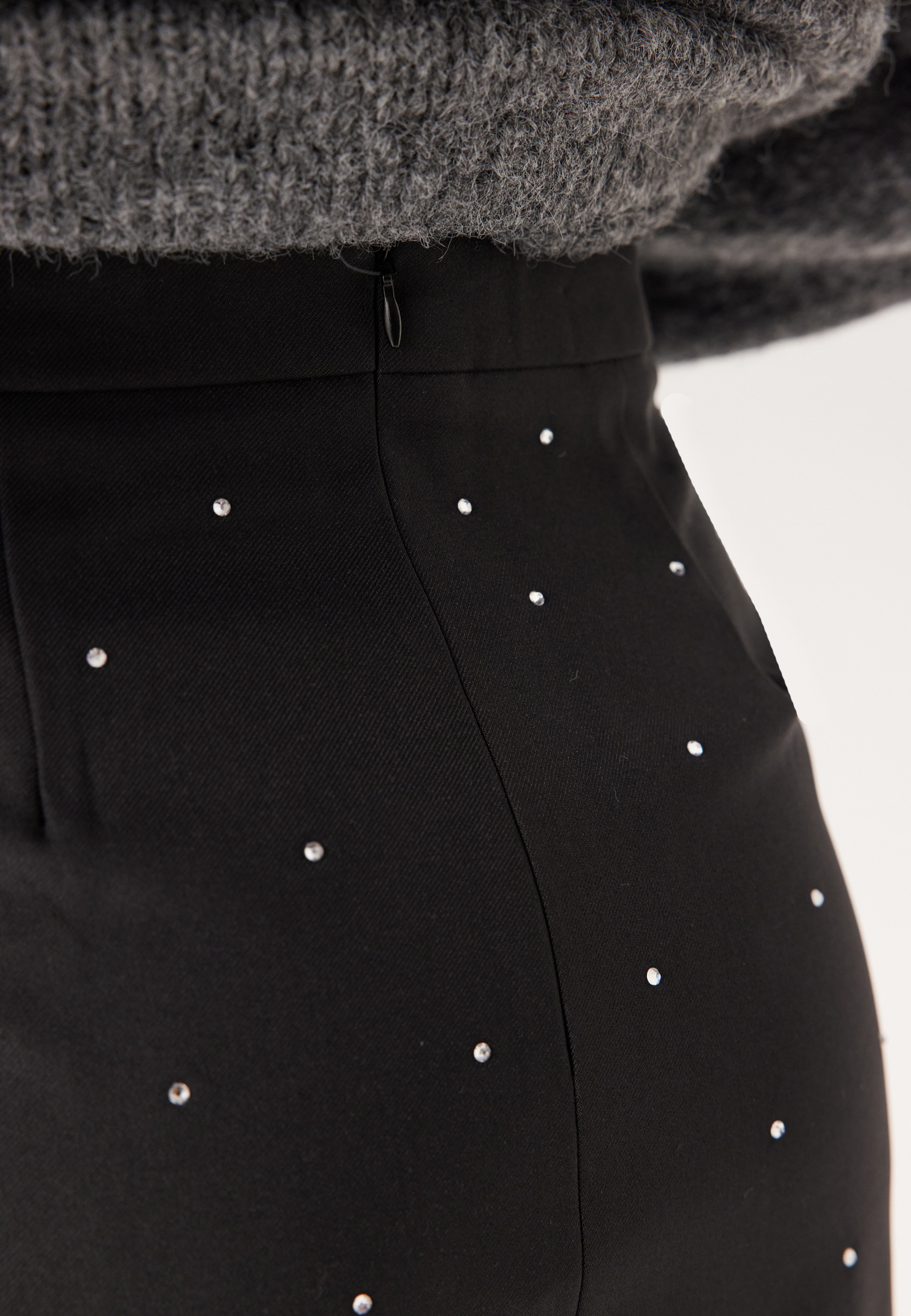 Pcpeva Rhinestone Hw Mini Skir 4