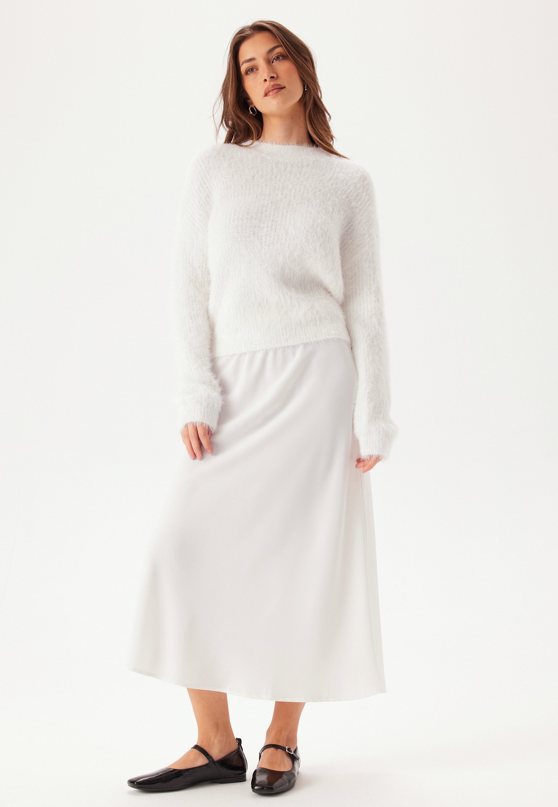 Pcraga Ls O-neck Lurex Knit 2
