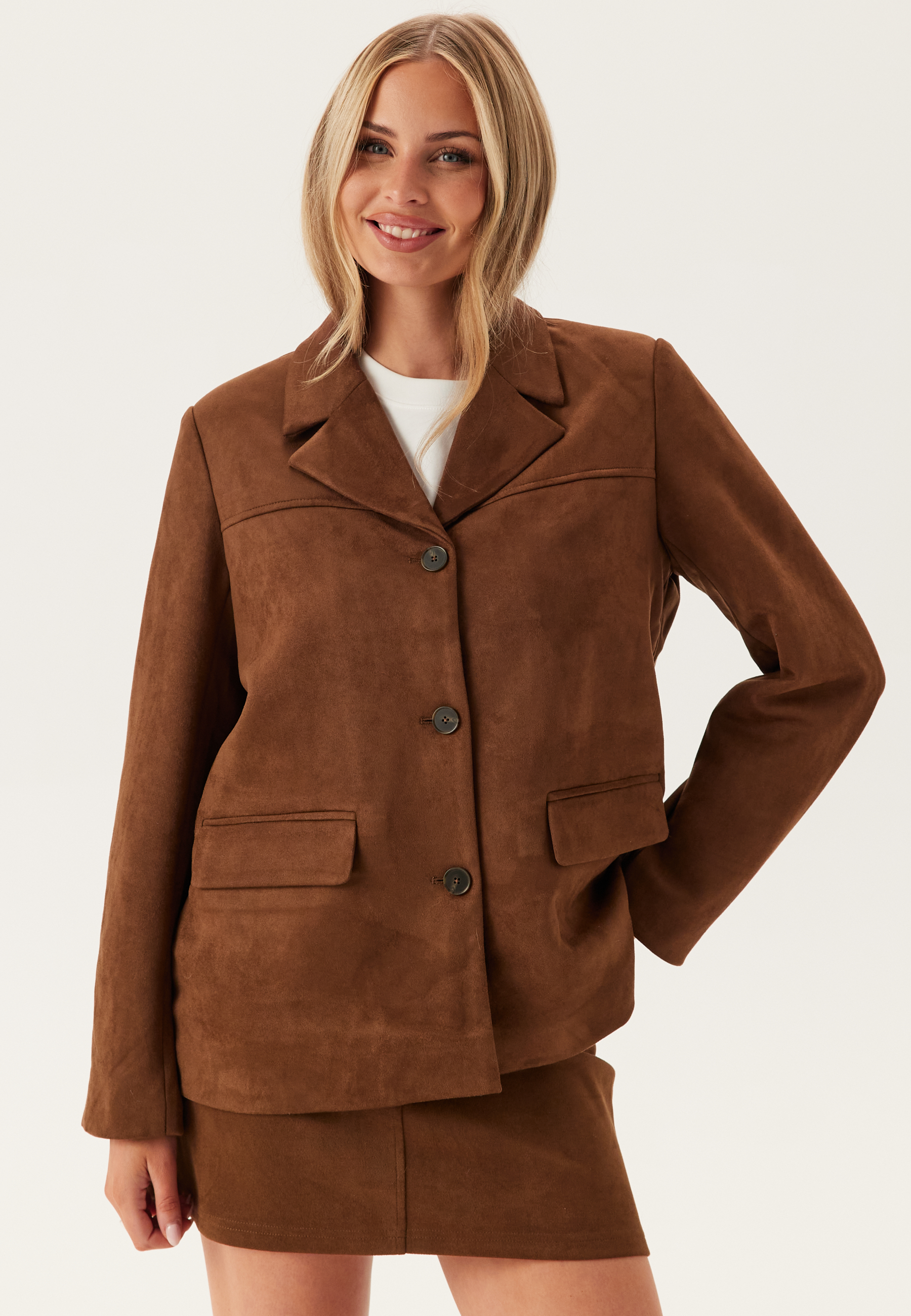 Pcrakel Brushed Outerwear Blazer 5