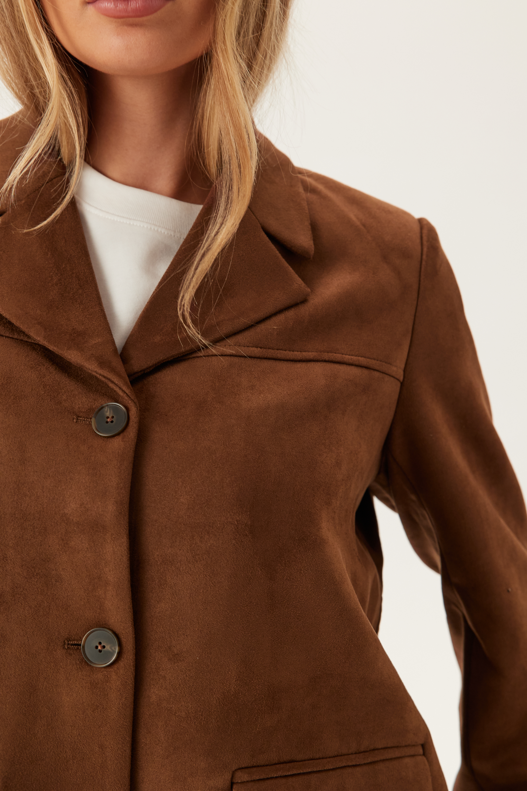 Pcrakel Brushed Outerwear Blazer 6
