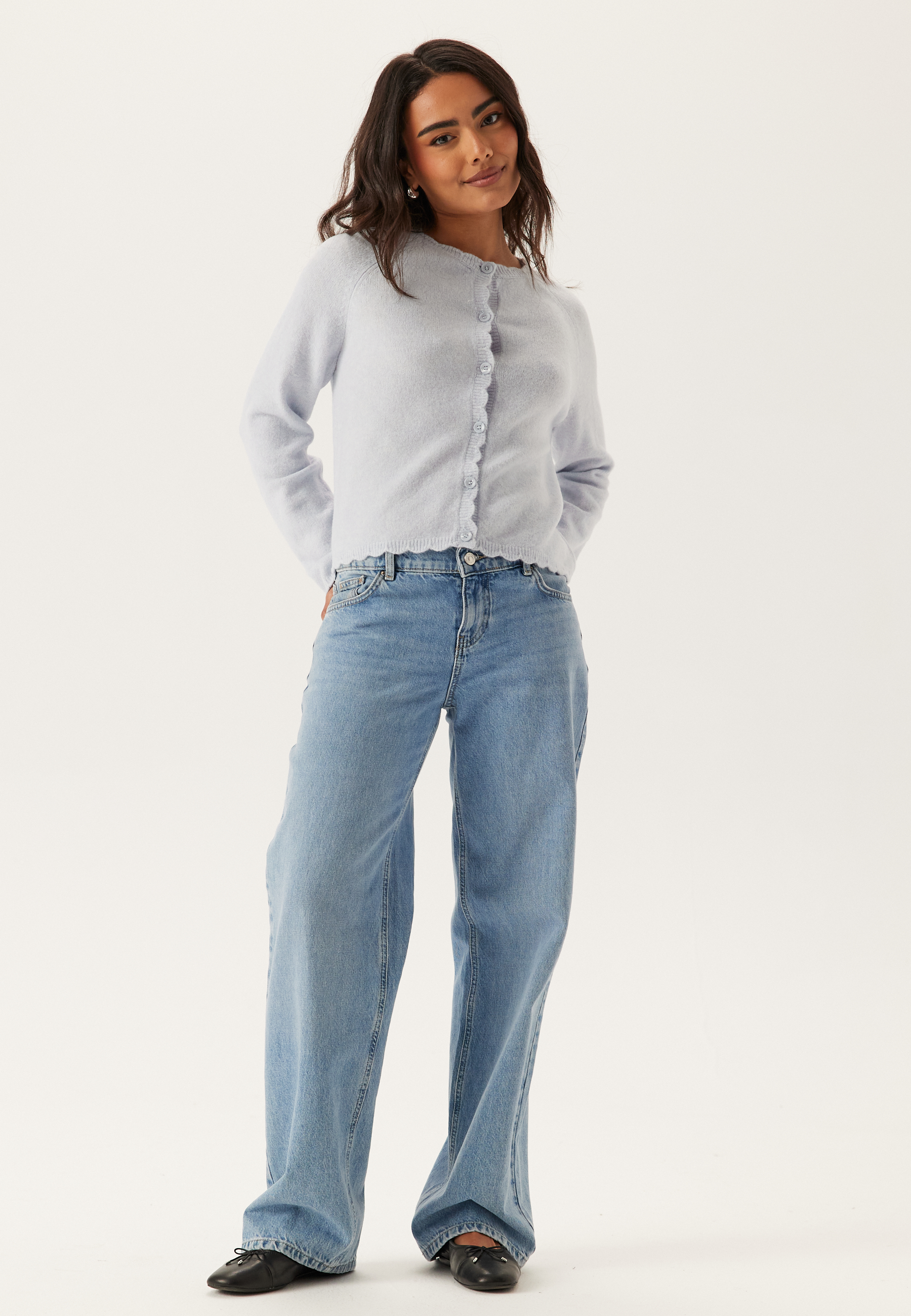 Pcrath Ls O-neck Knit Cardigan 2