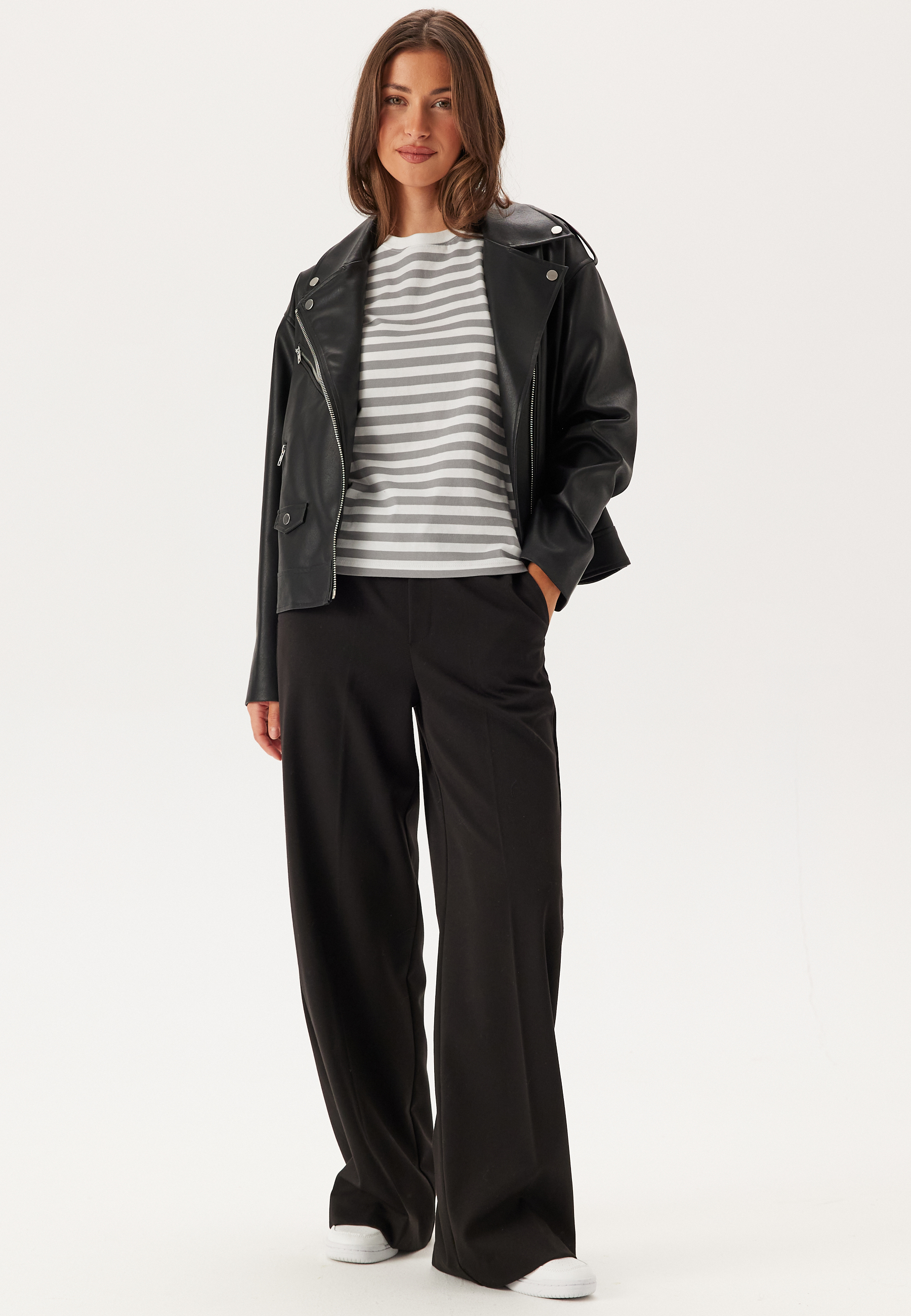 Pcria Ss Tee Stripes Noos 2