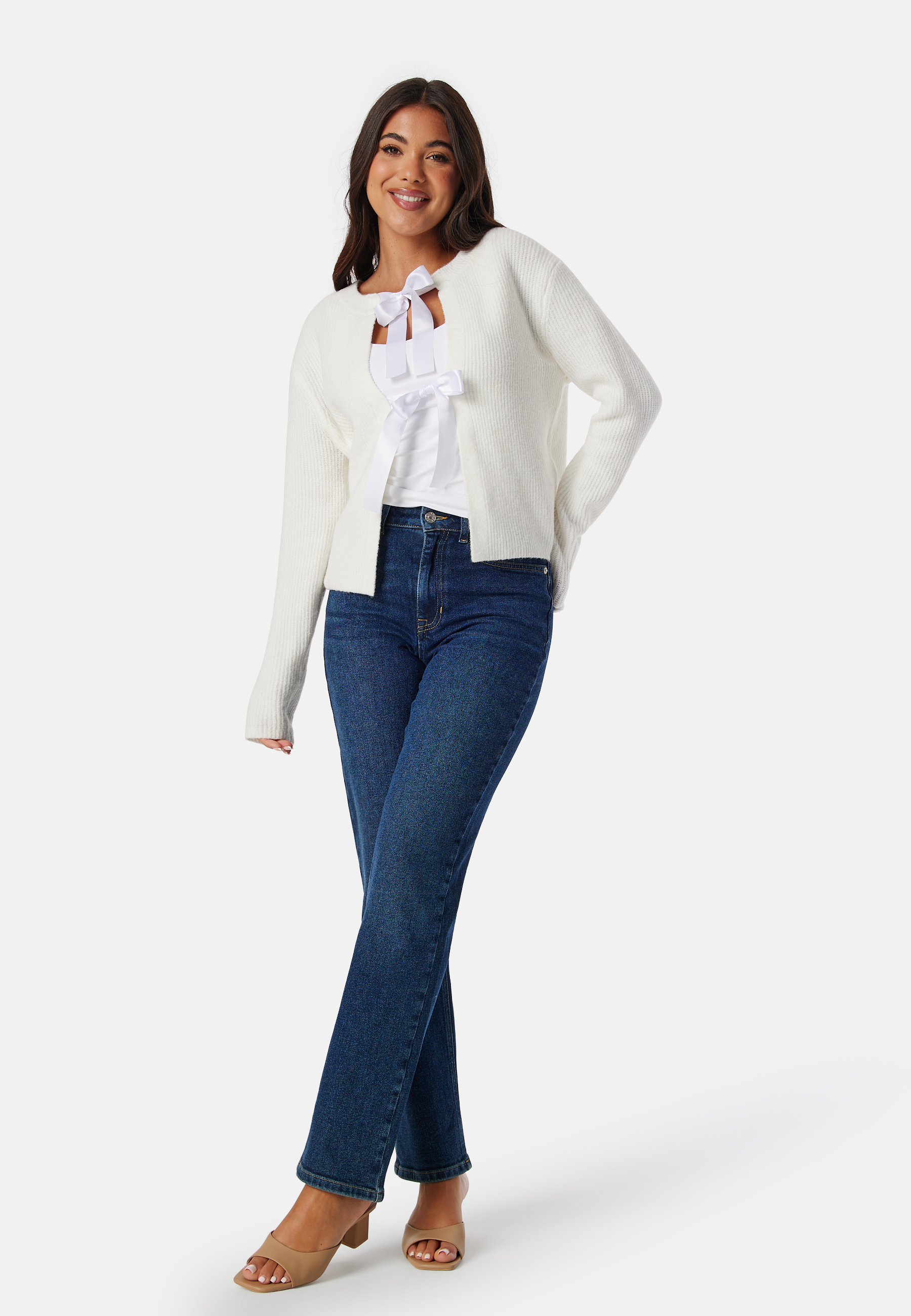 Pcrilly LS Reversible Bow Knit 2