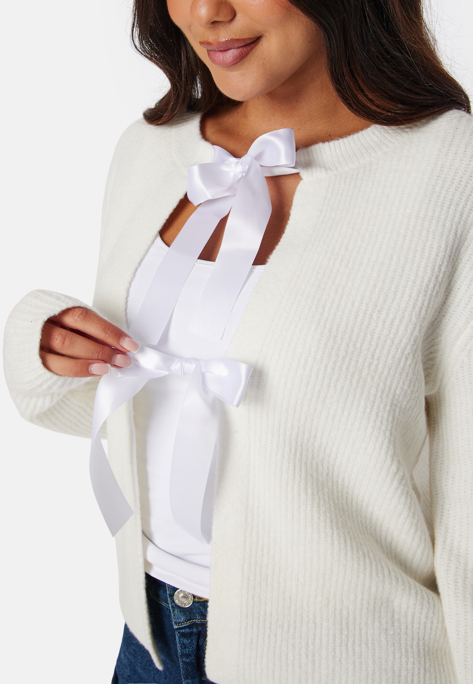 Pcrilly LS Reversible Bow Knit 4