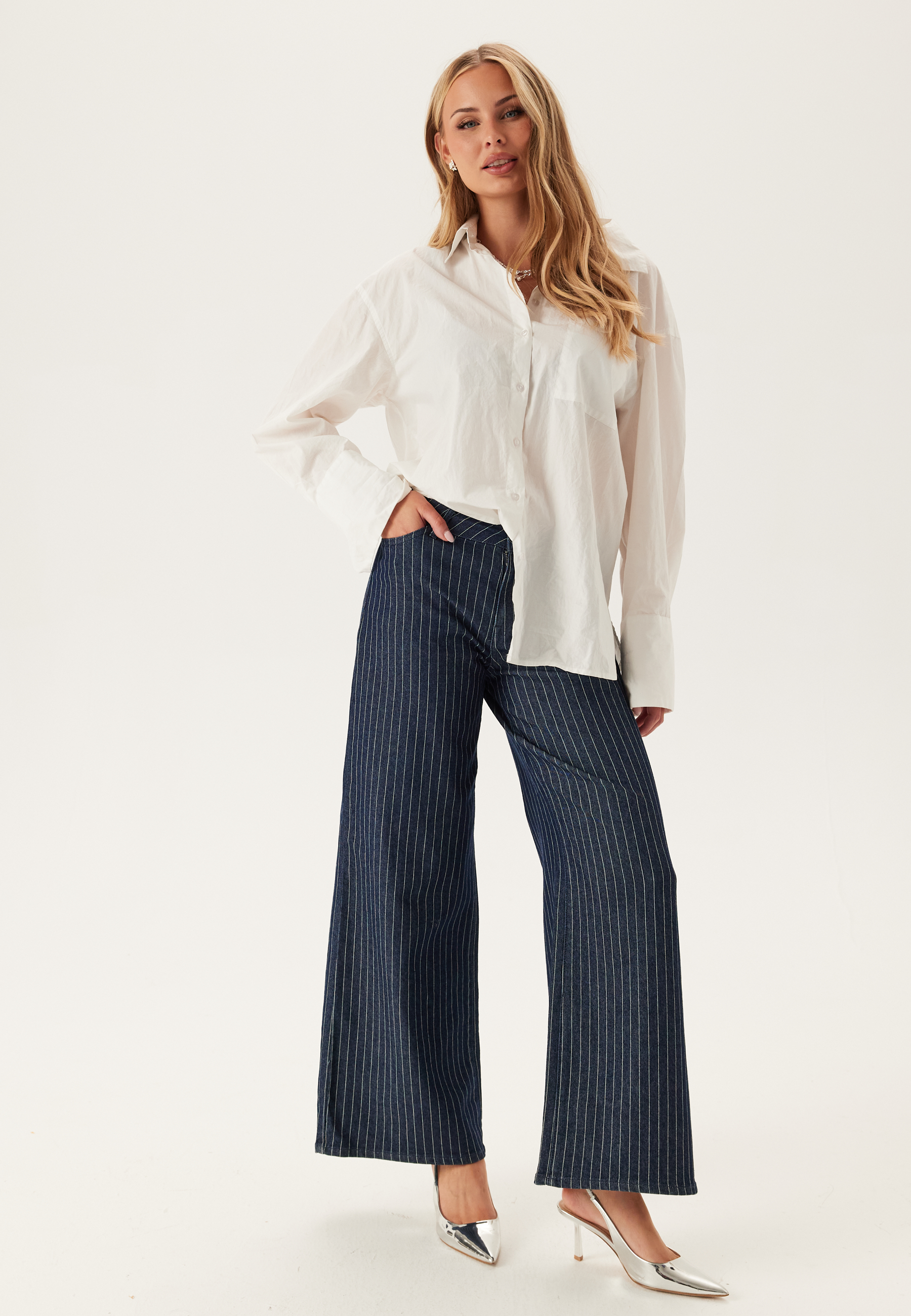 Pcrose Mw Wide Denim Jeans 3