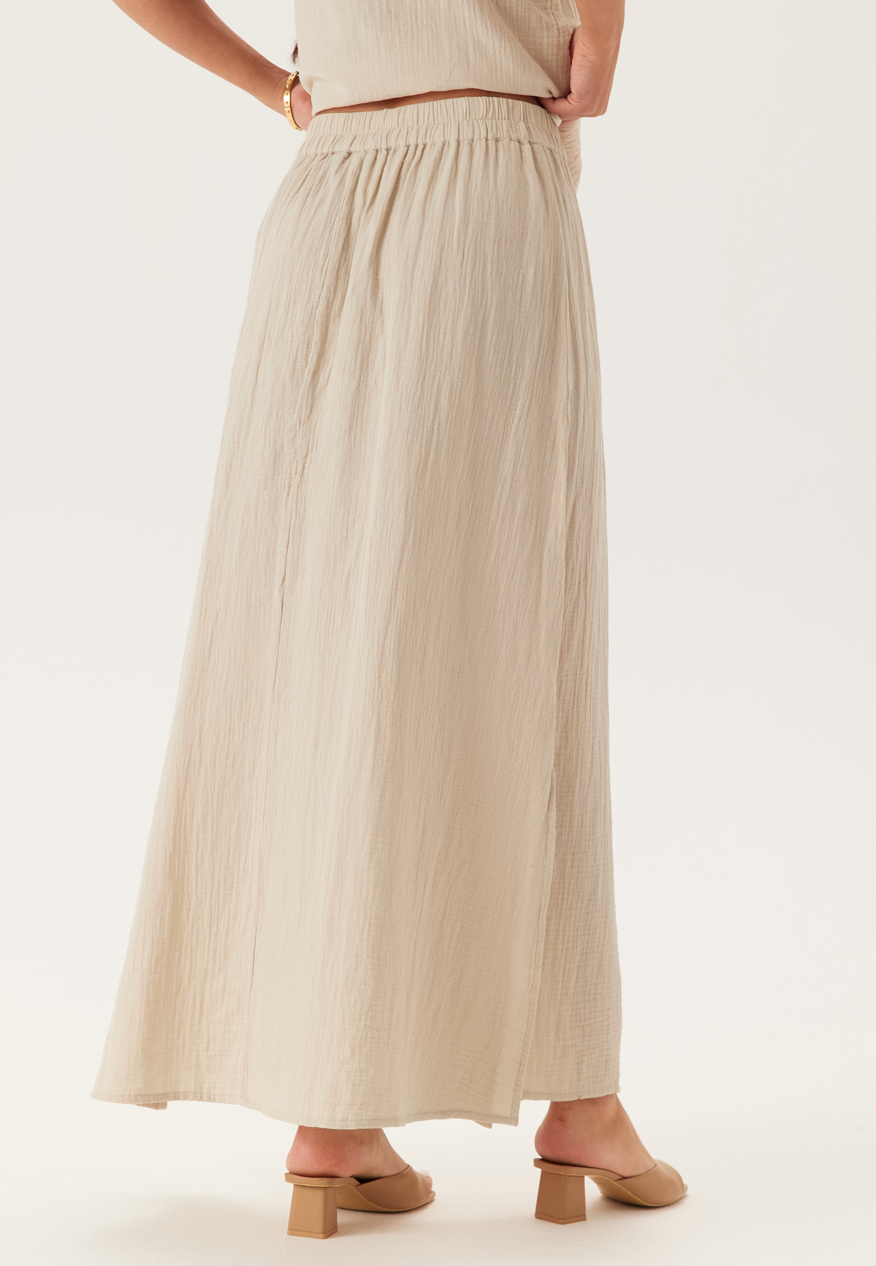 Pcsastina Hw Maxi Slit Skirt 6