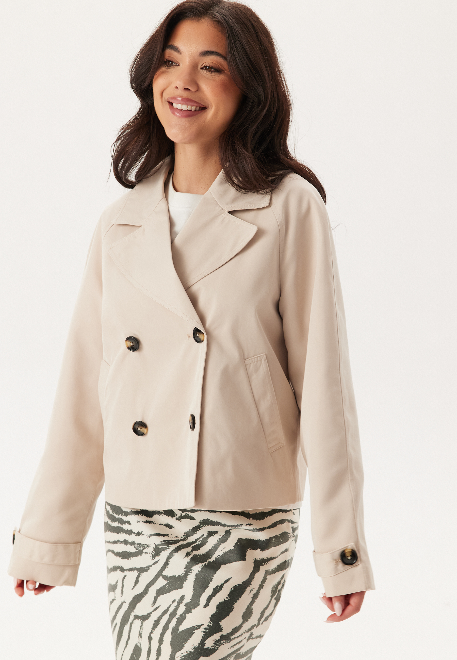 Pcscarlett Ls Short Trenchcoat 2