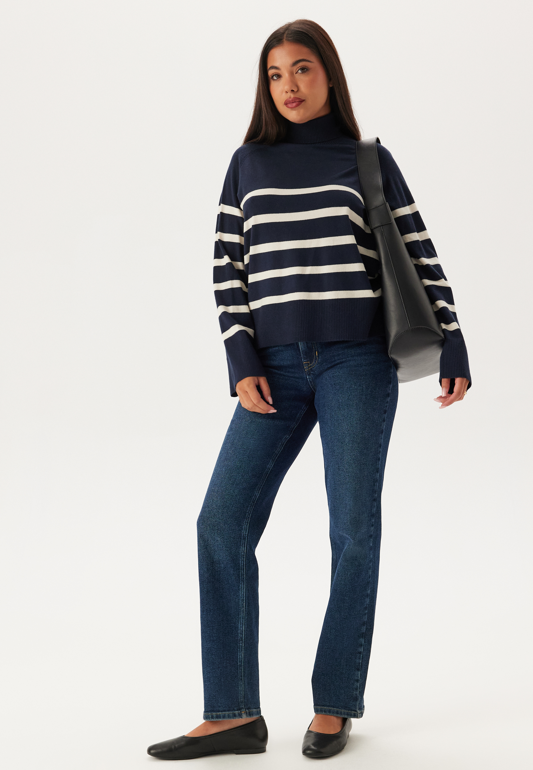 Pcsia Ls Rollneck Knit 2