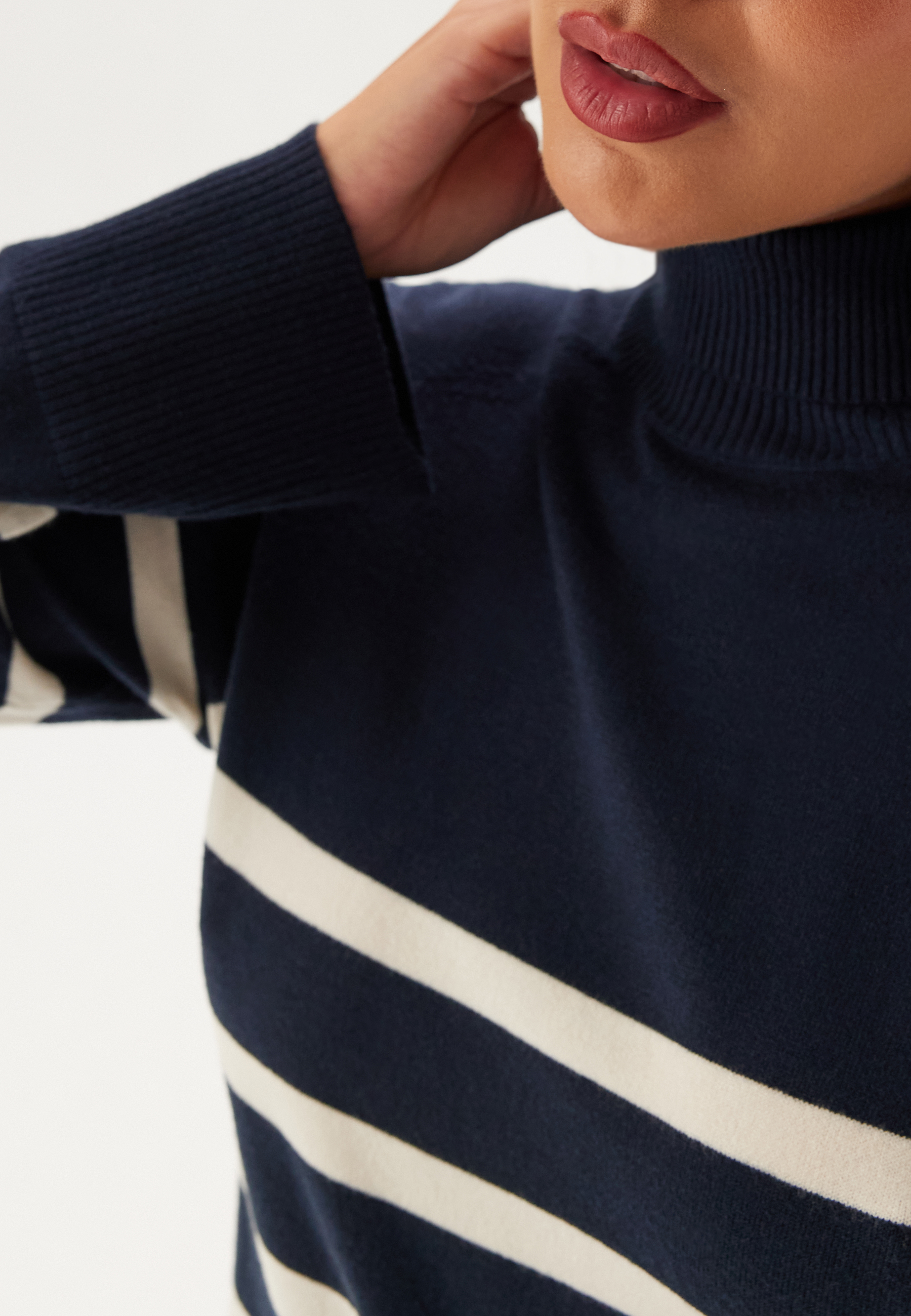 Pcsia Ls Rollneck Knit 3