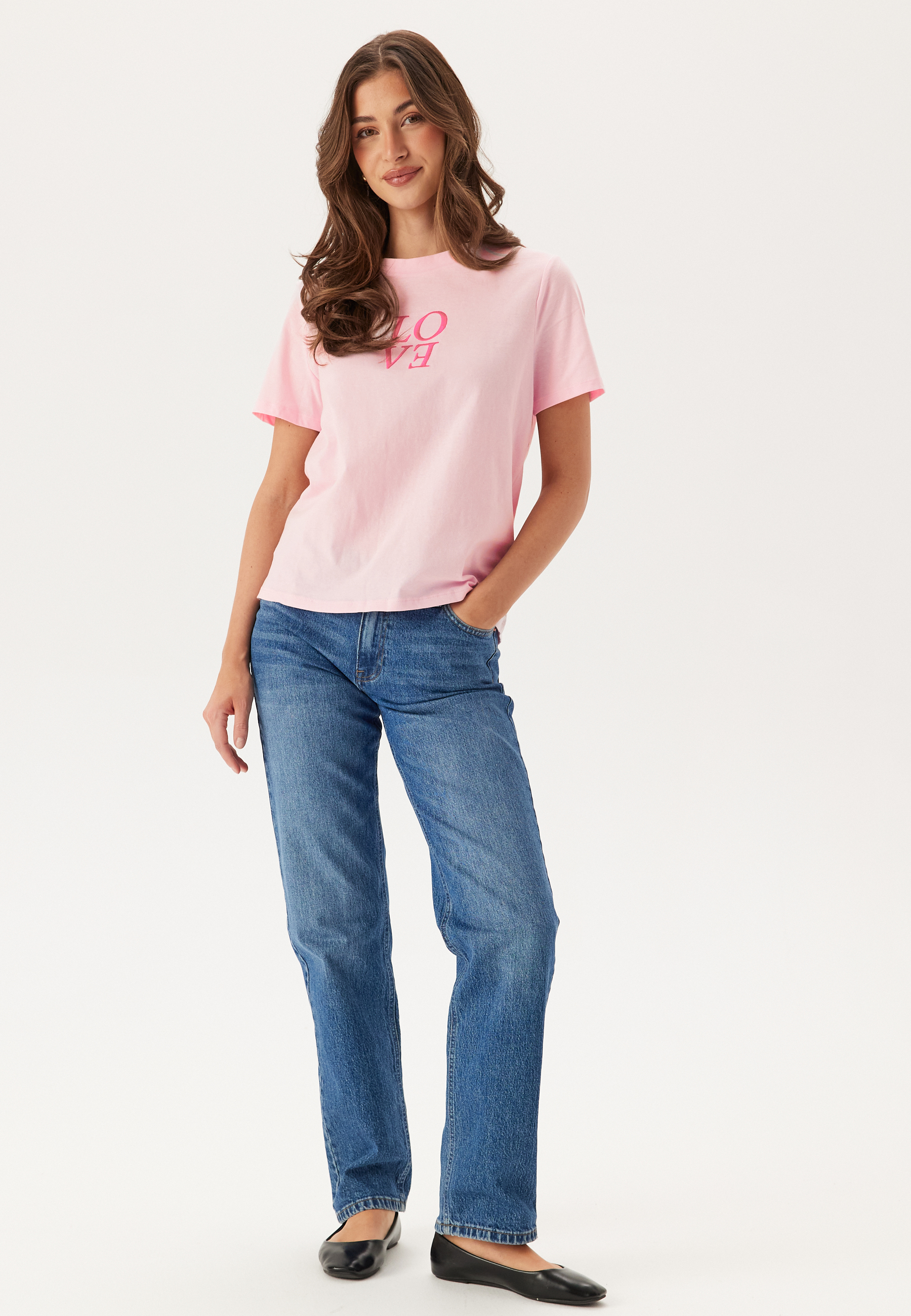 Pcskylar Ss Printed T-shirt Jr 2