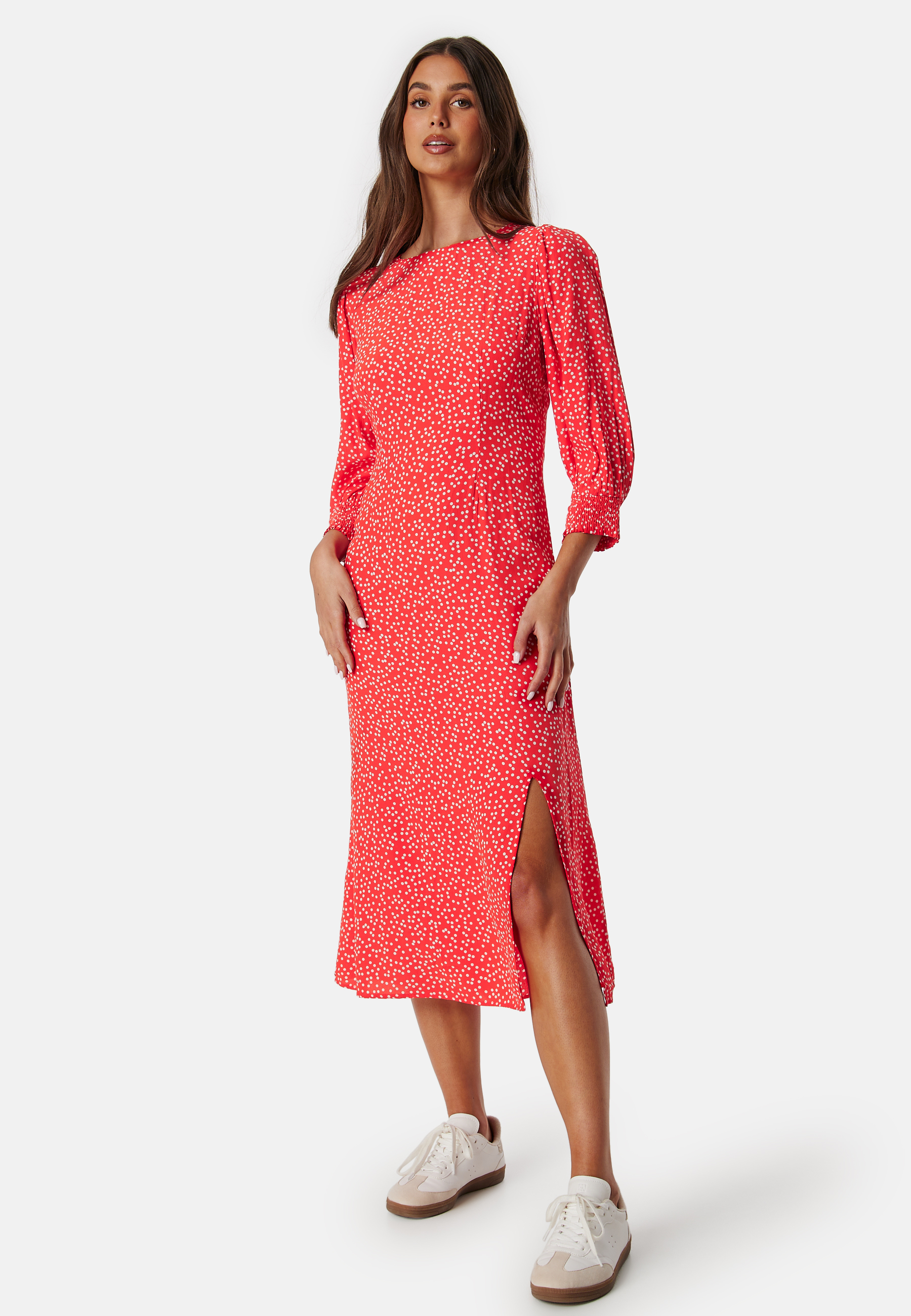 Pcsui 3/4 Sleeve Midi Dress 2
