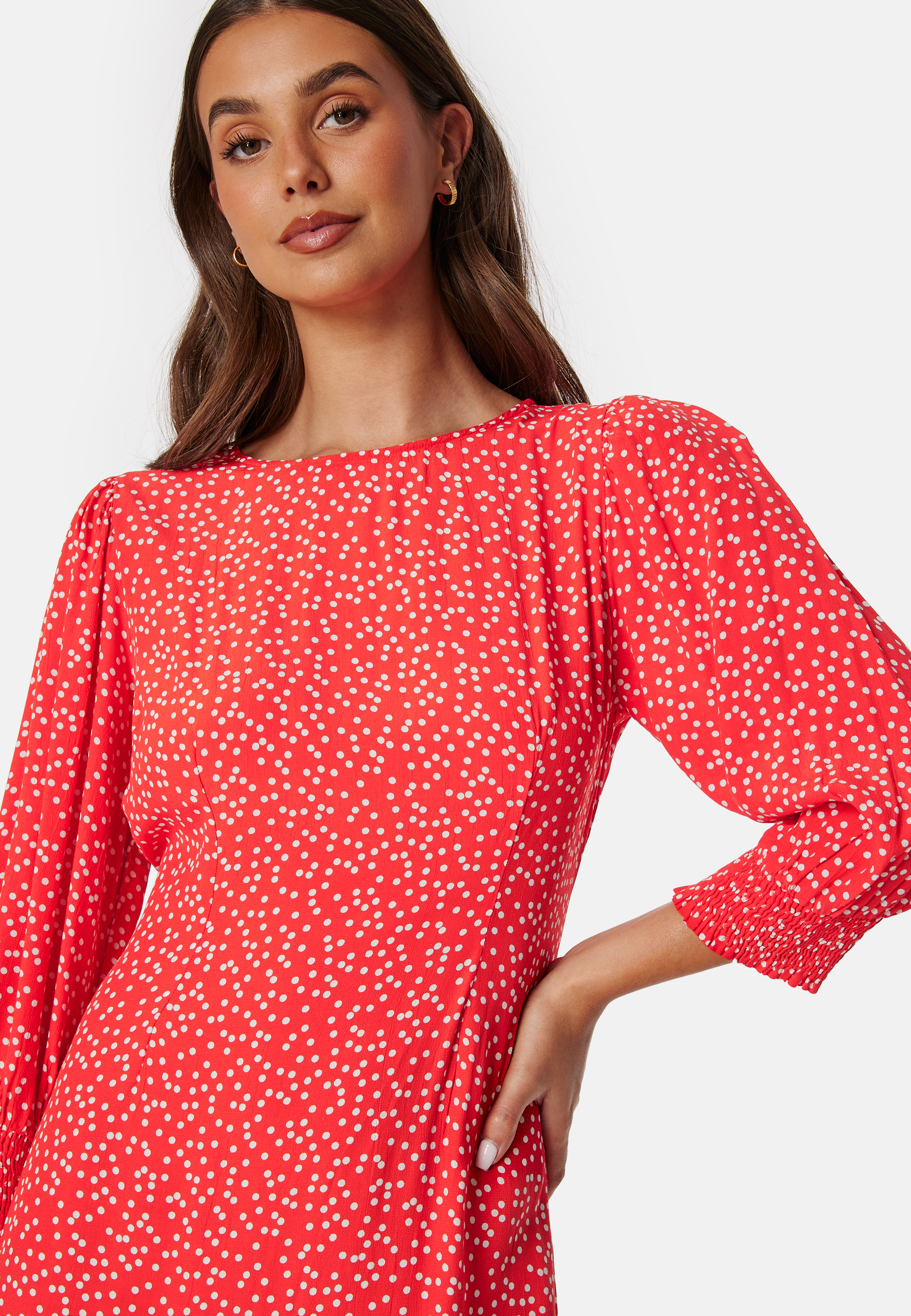 Pcsui 3/4 Sleeve Midi Dress 3