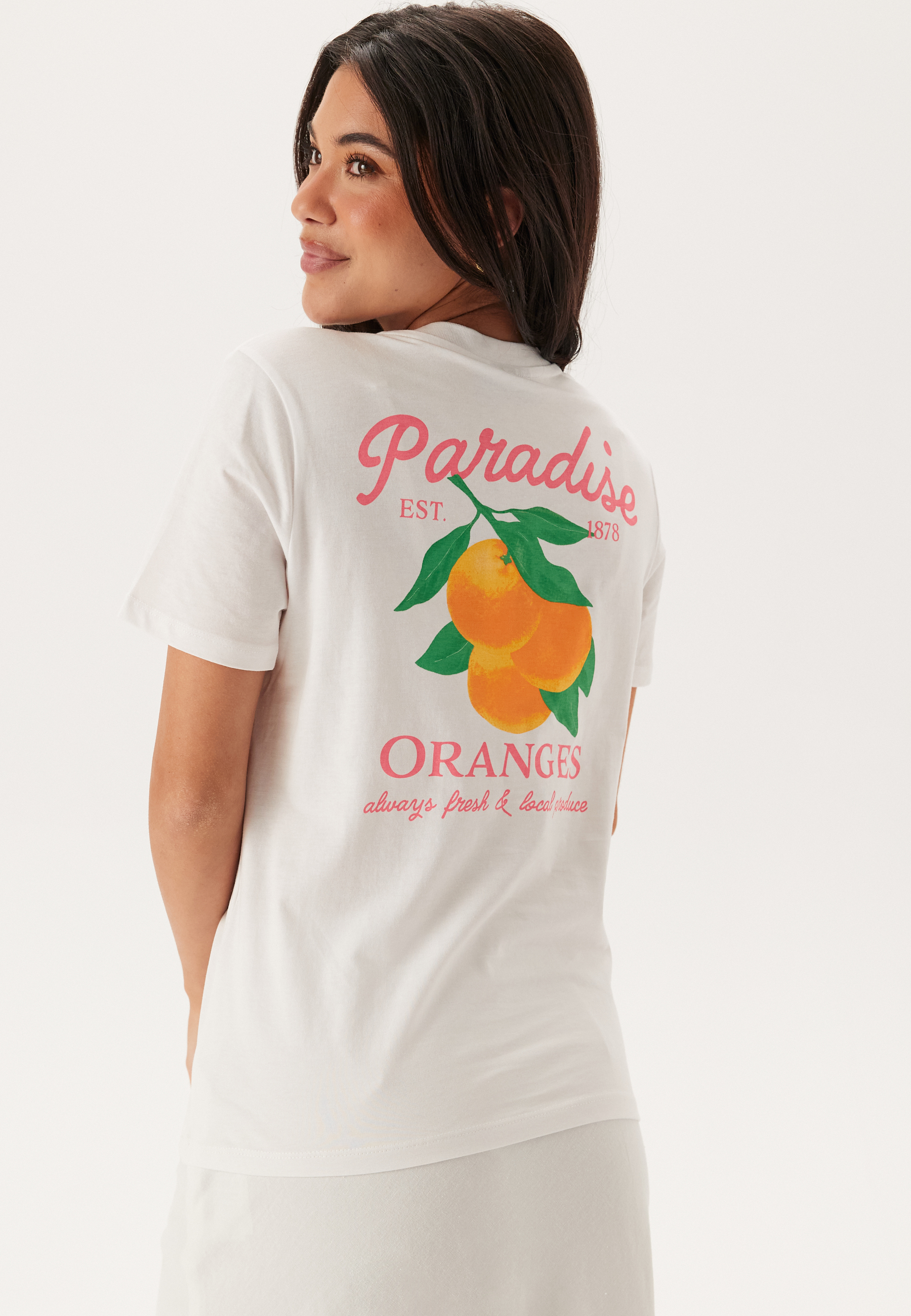 Pcsummer Ss Printed T-shirt
