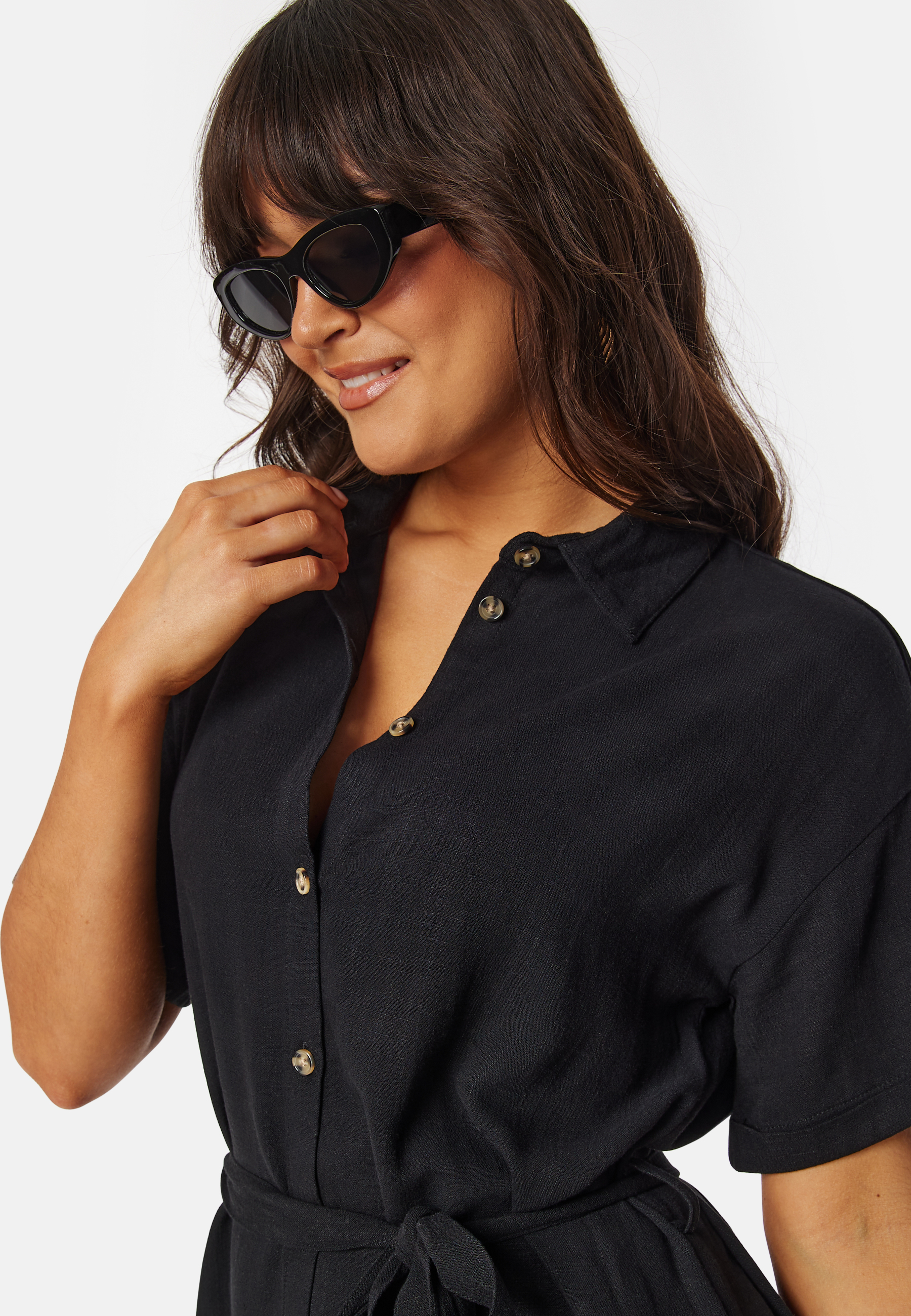 Pcvinsty Linen Shirt Dress 3