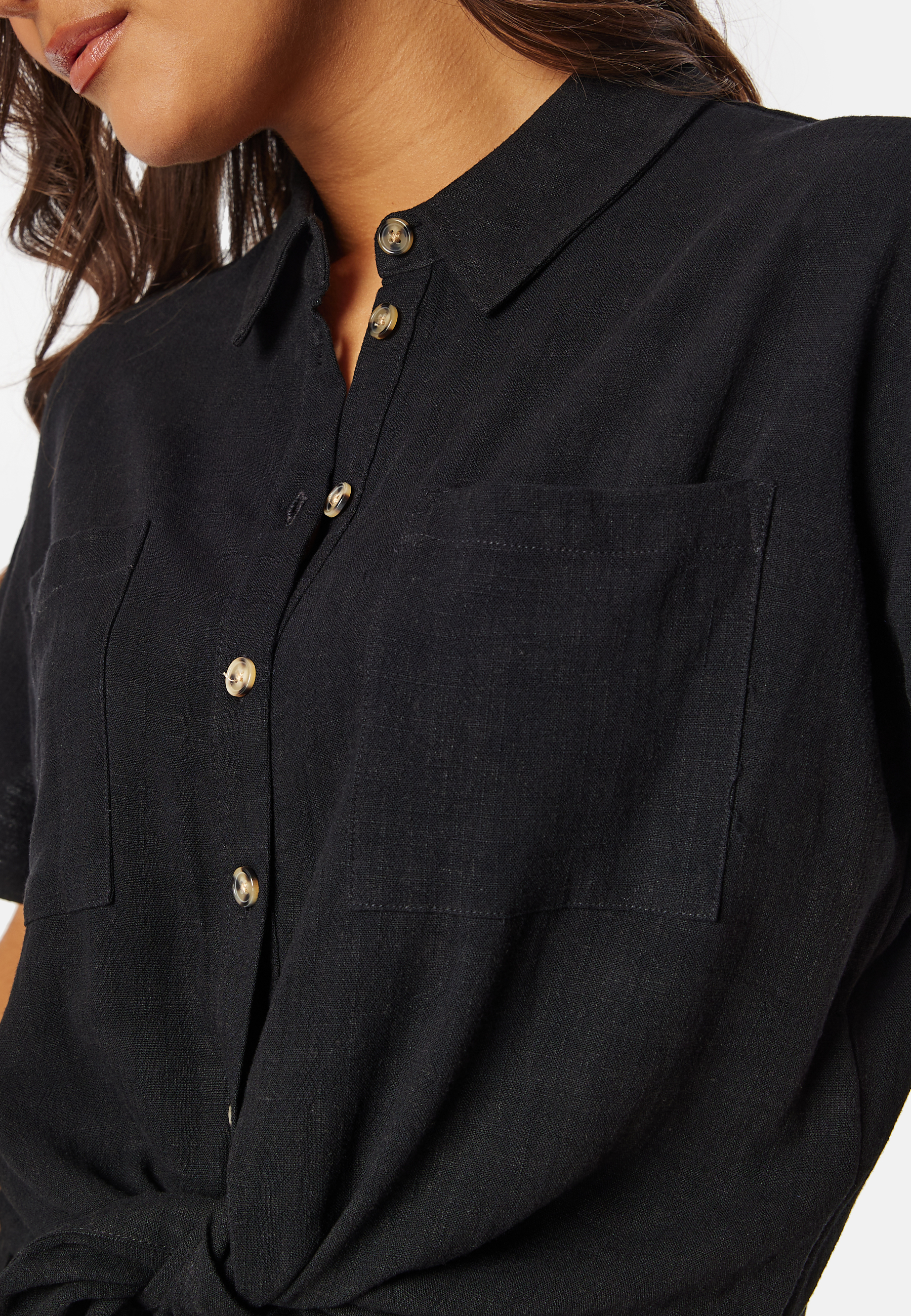 Pcvinsty Linen Tie Shirt 3