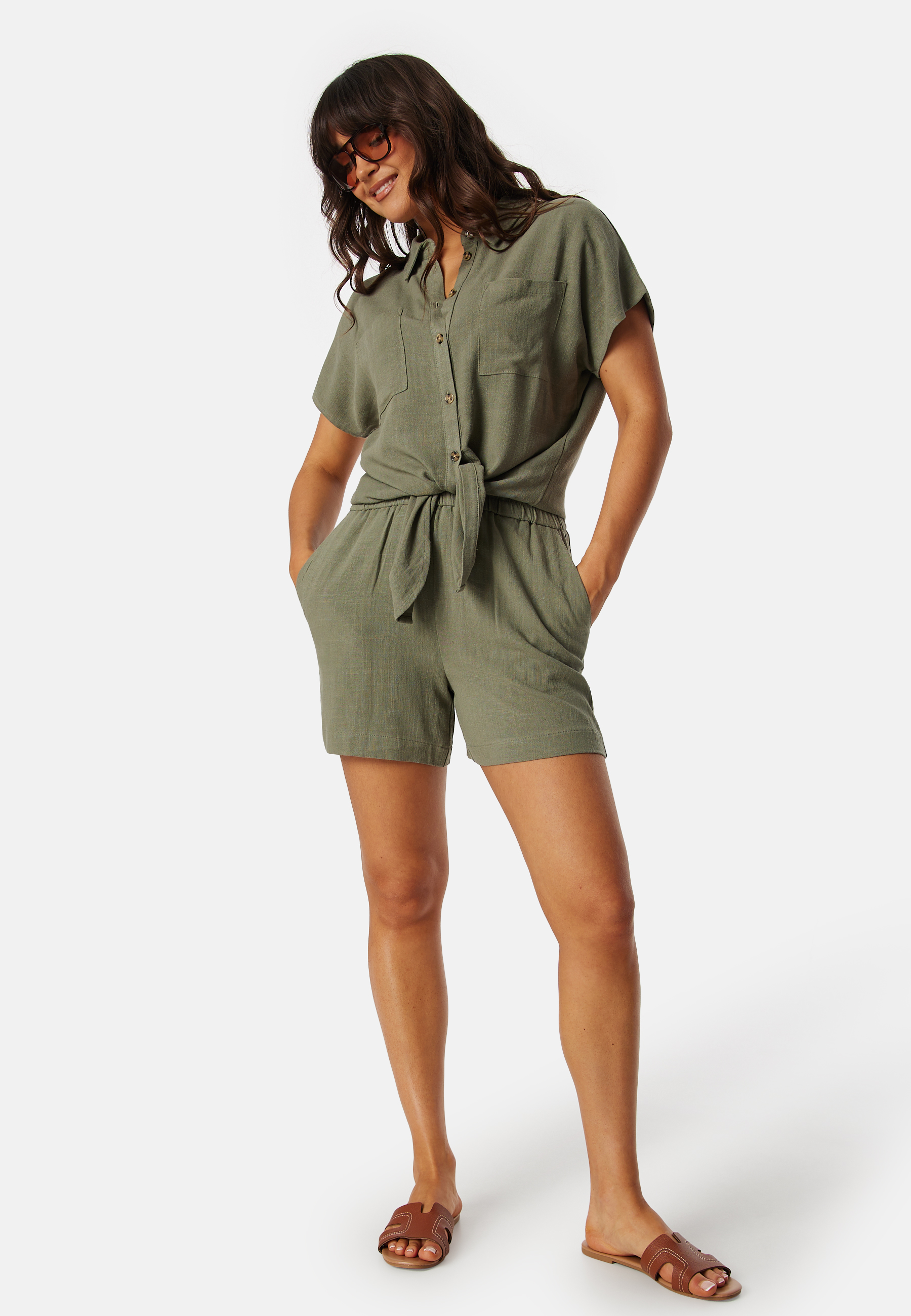 Pcvinsty Linen Tie Shirt 2