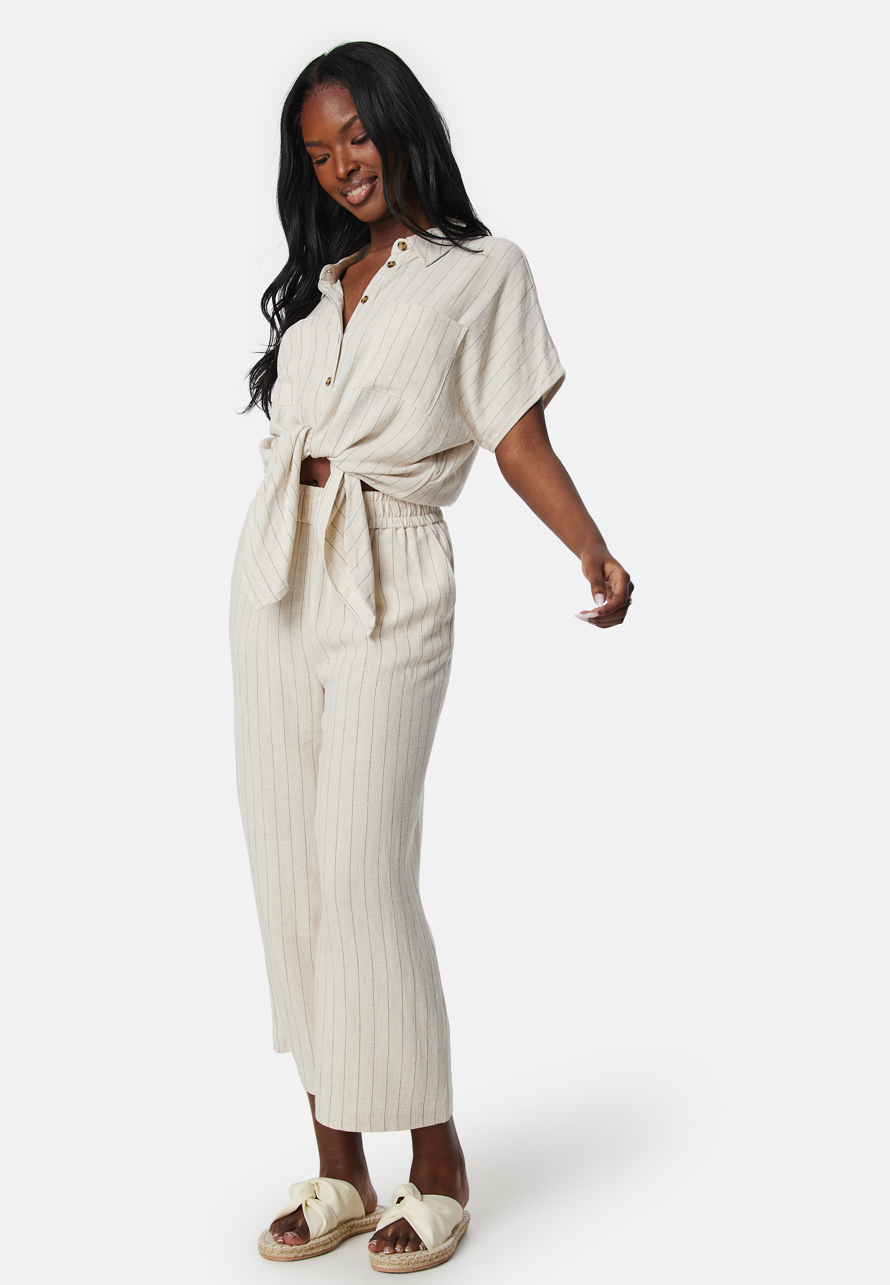 Pcvinsty Linen Tie Shirt 2