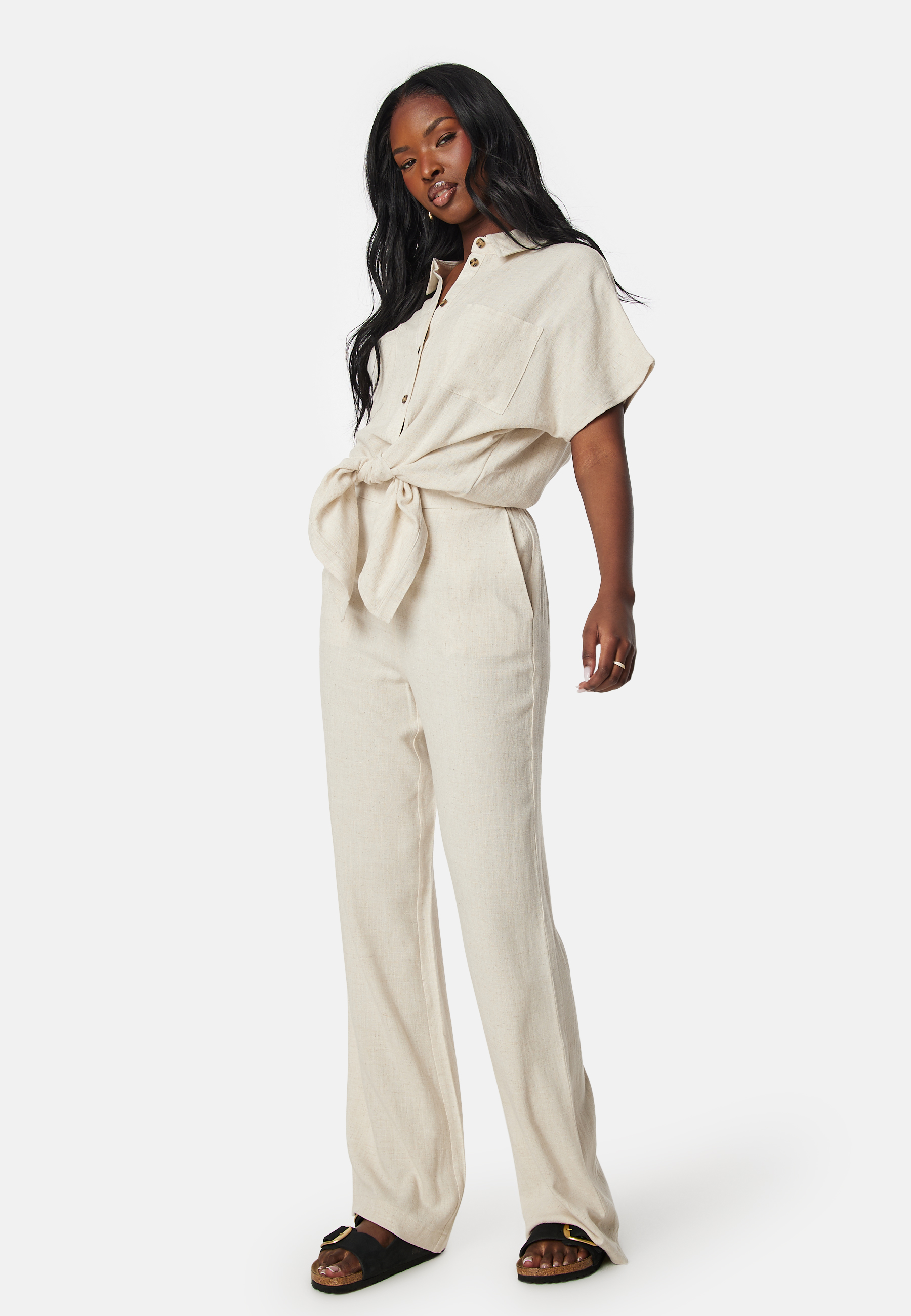 Pcvinsty Linen Tie Shirt 2
