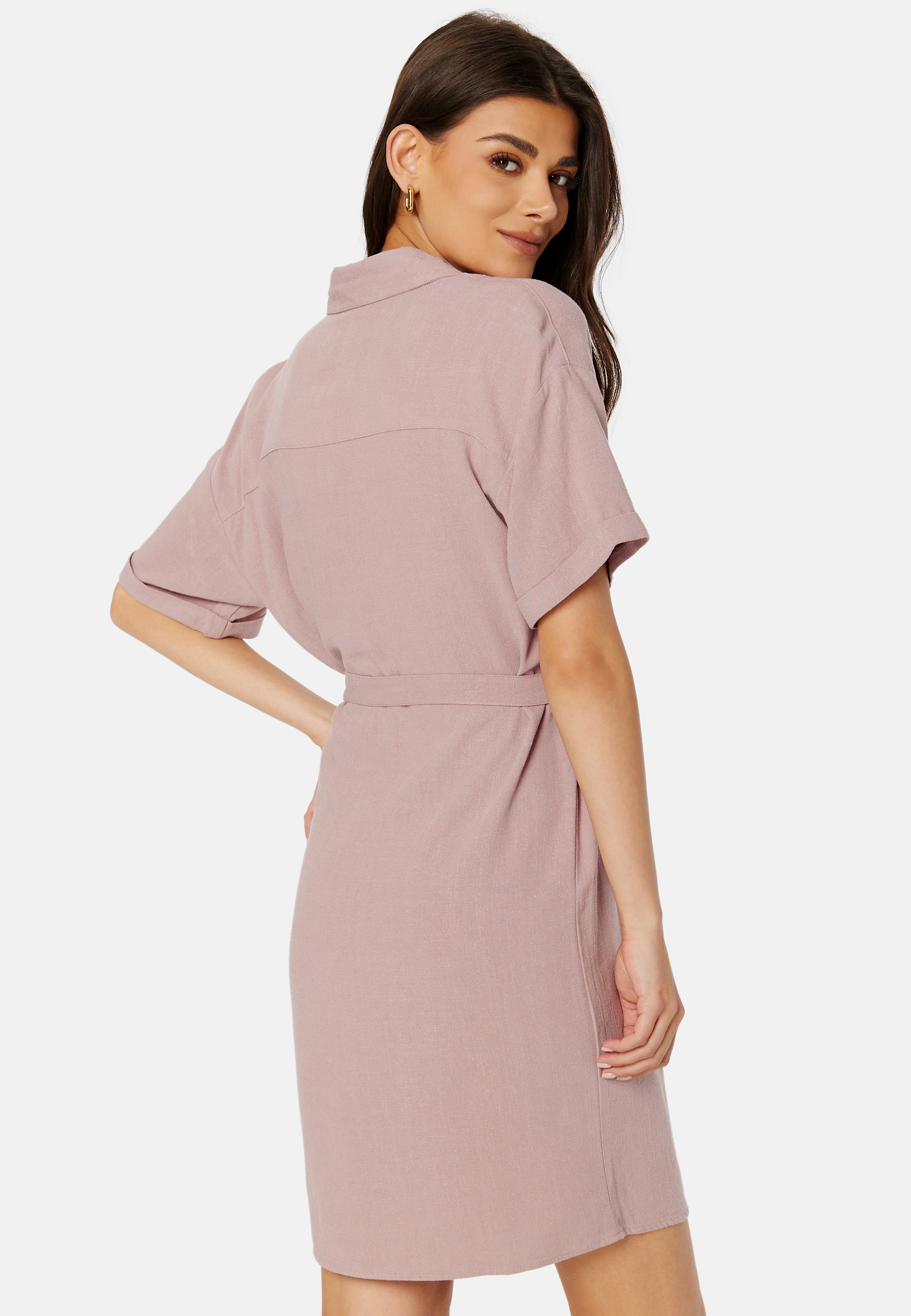 Pcvinsty Linen Shirt Dress 2