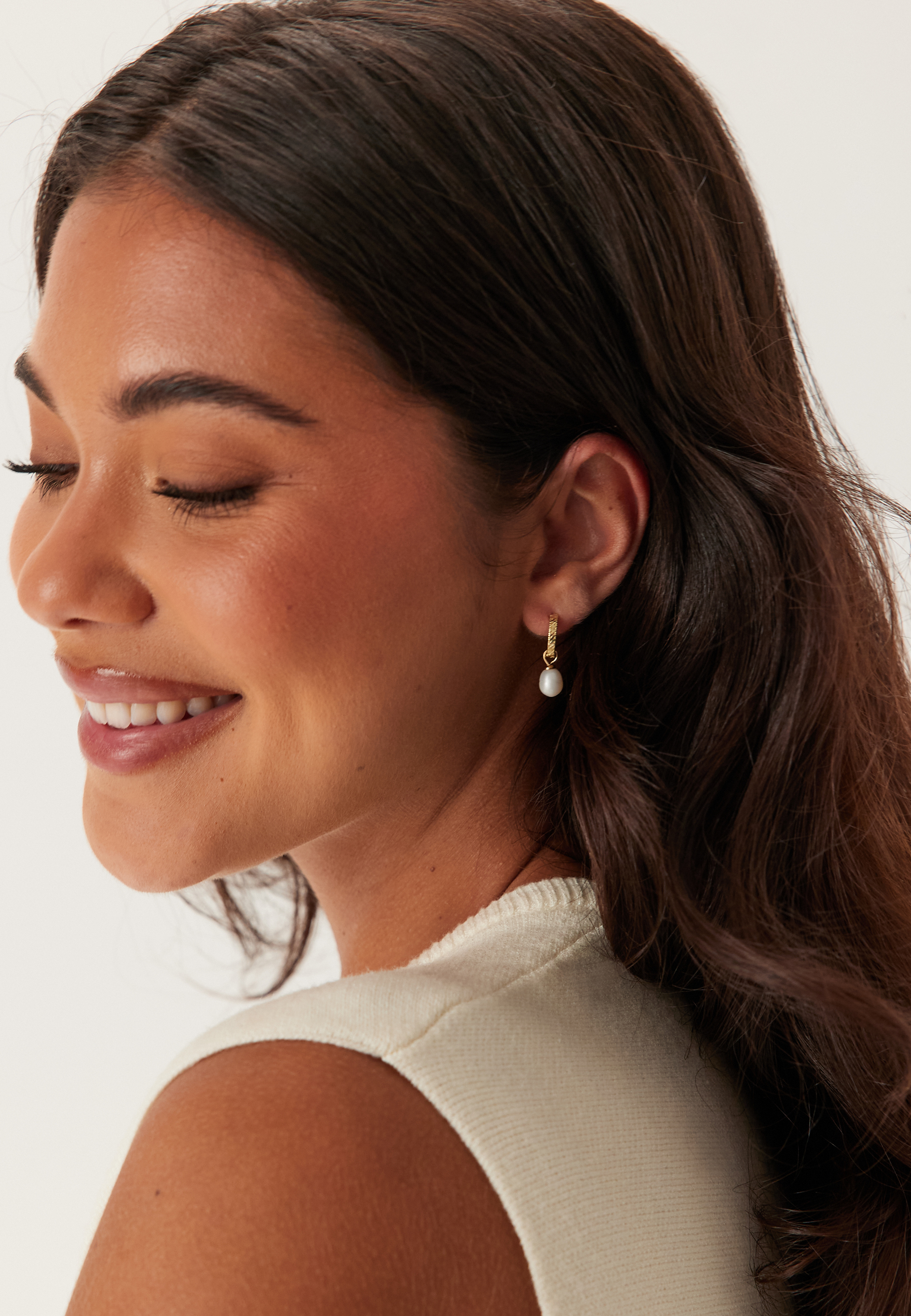 Elliana Earrings Gold-plated 2