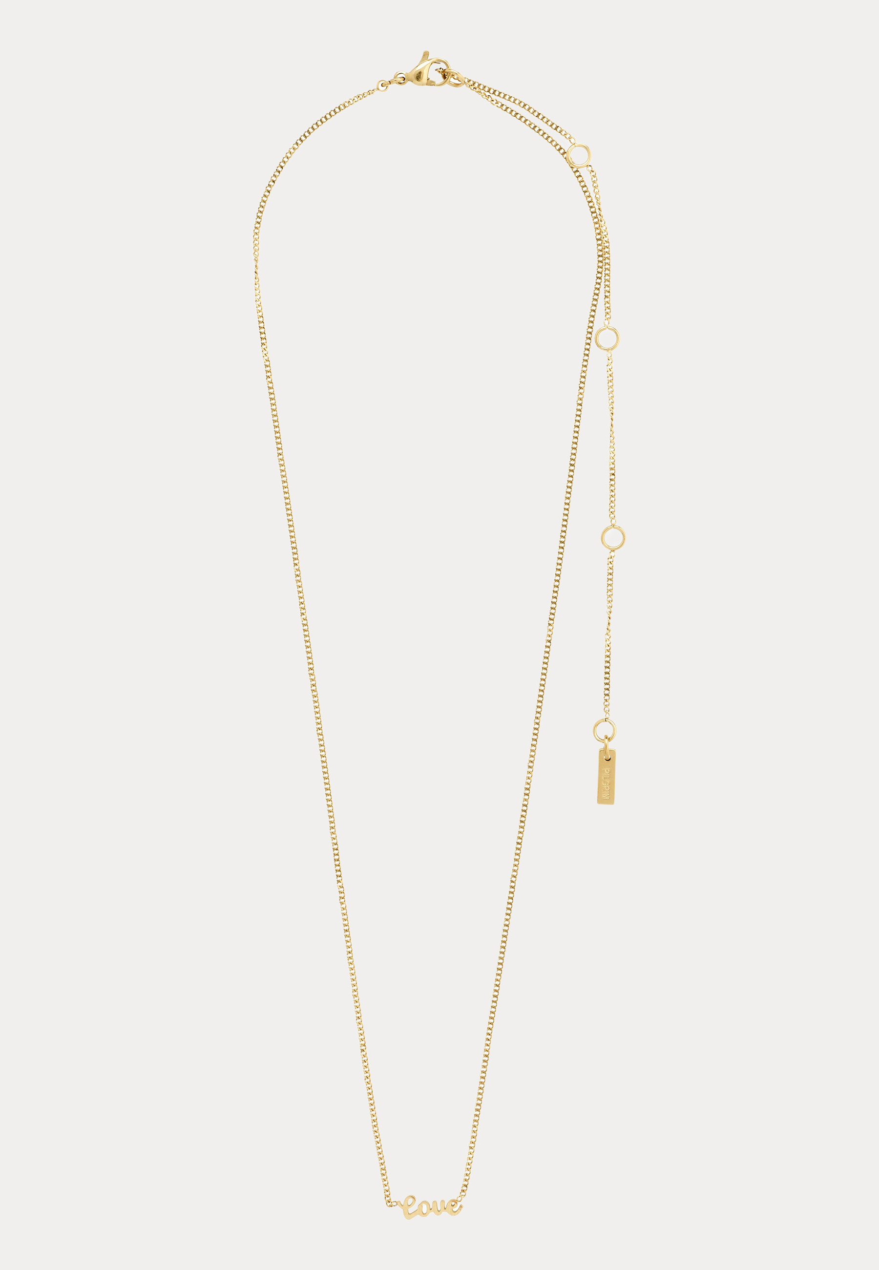 Love Necklace Gold-plated