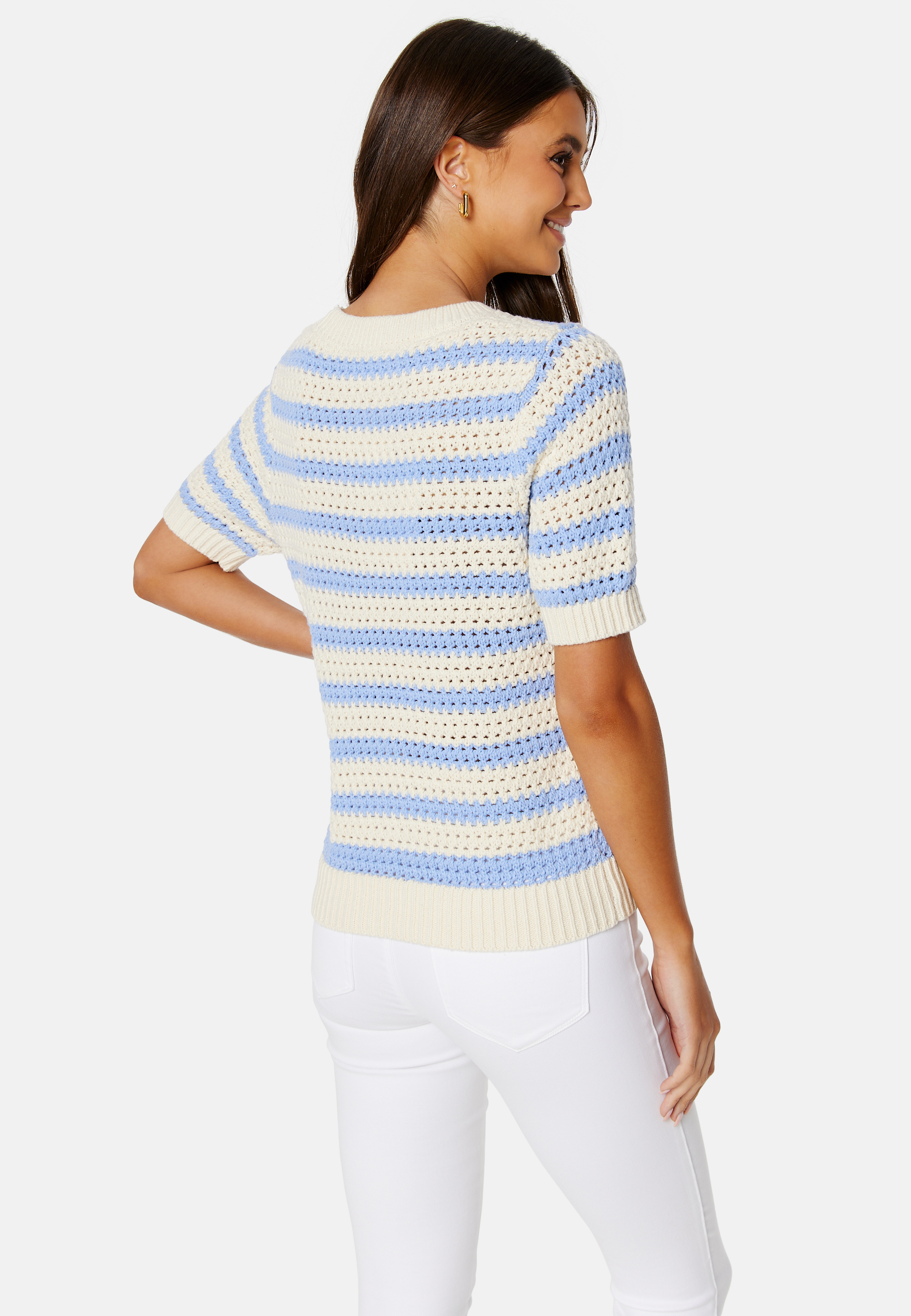 Alby SS Knit O-Neck 2