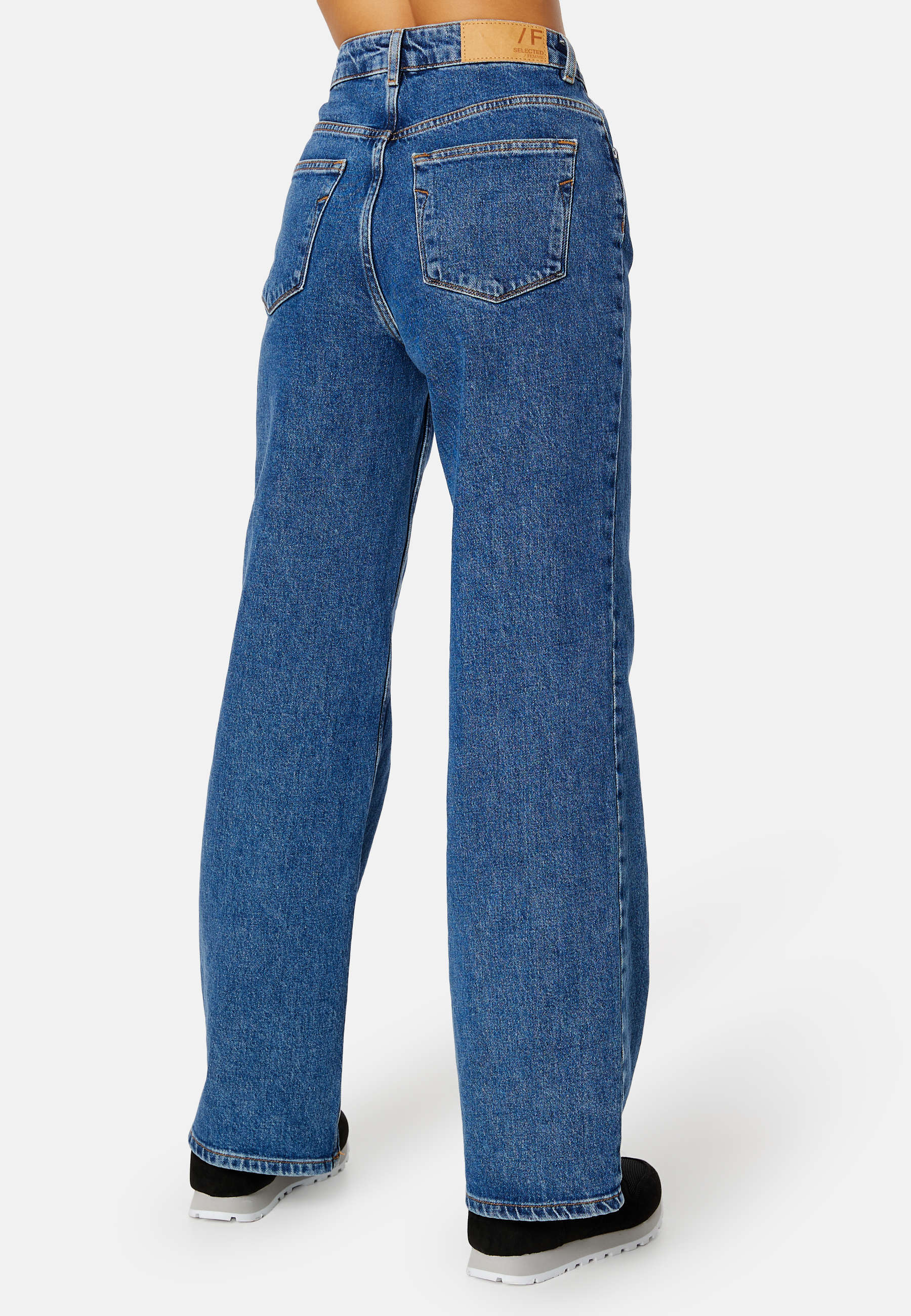 Alice HW Wide Long Jeans