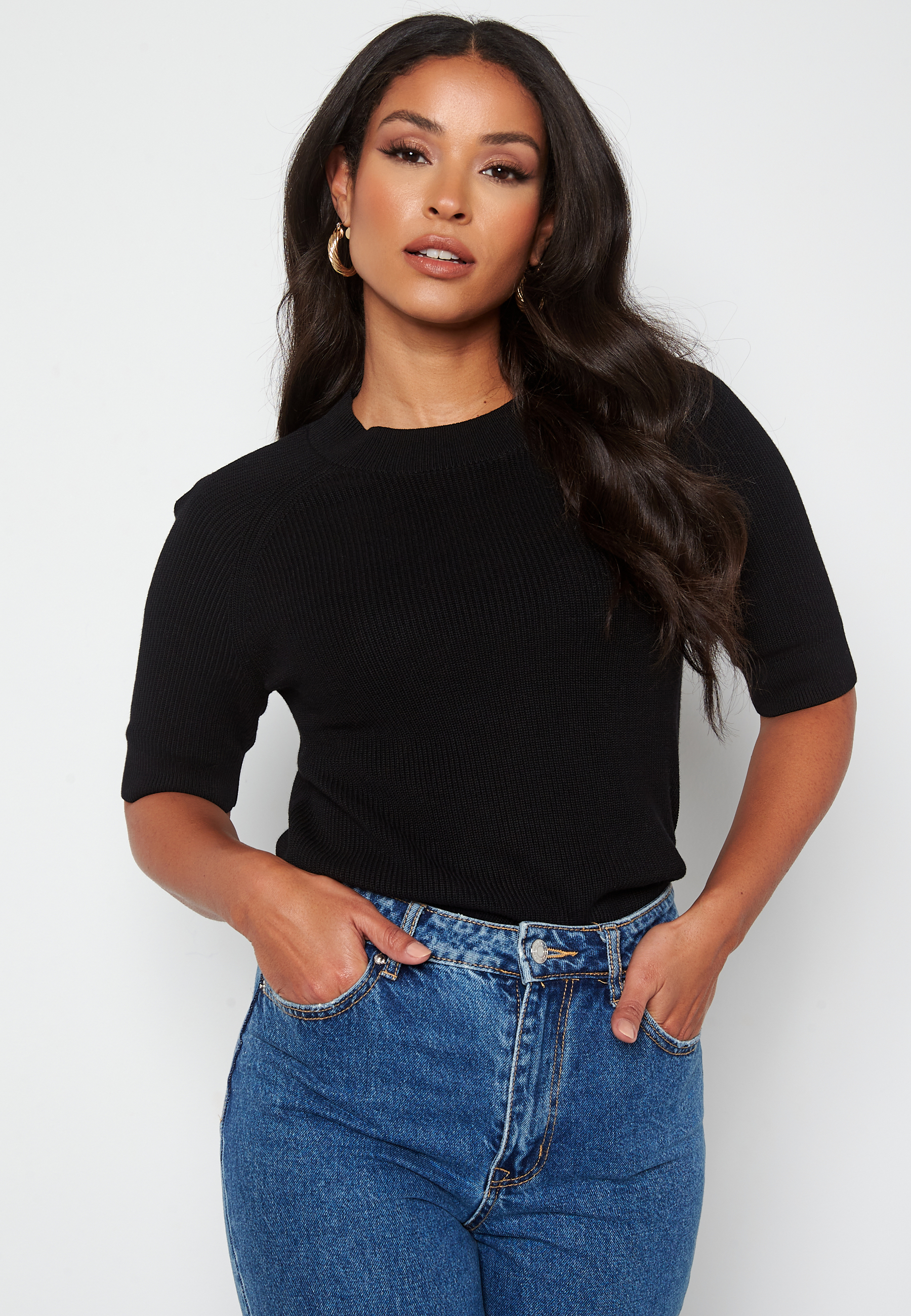 Elinna SS Knit Top