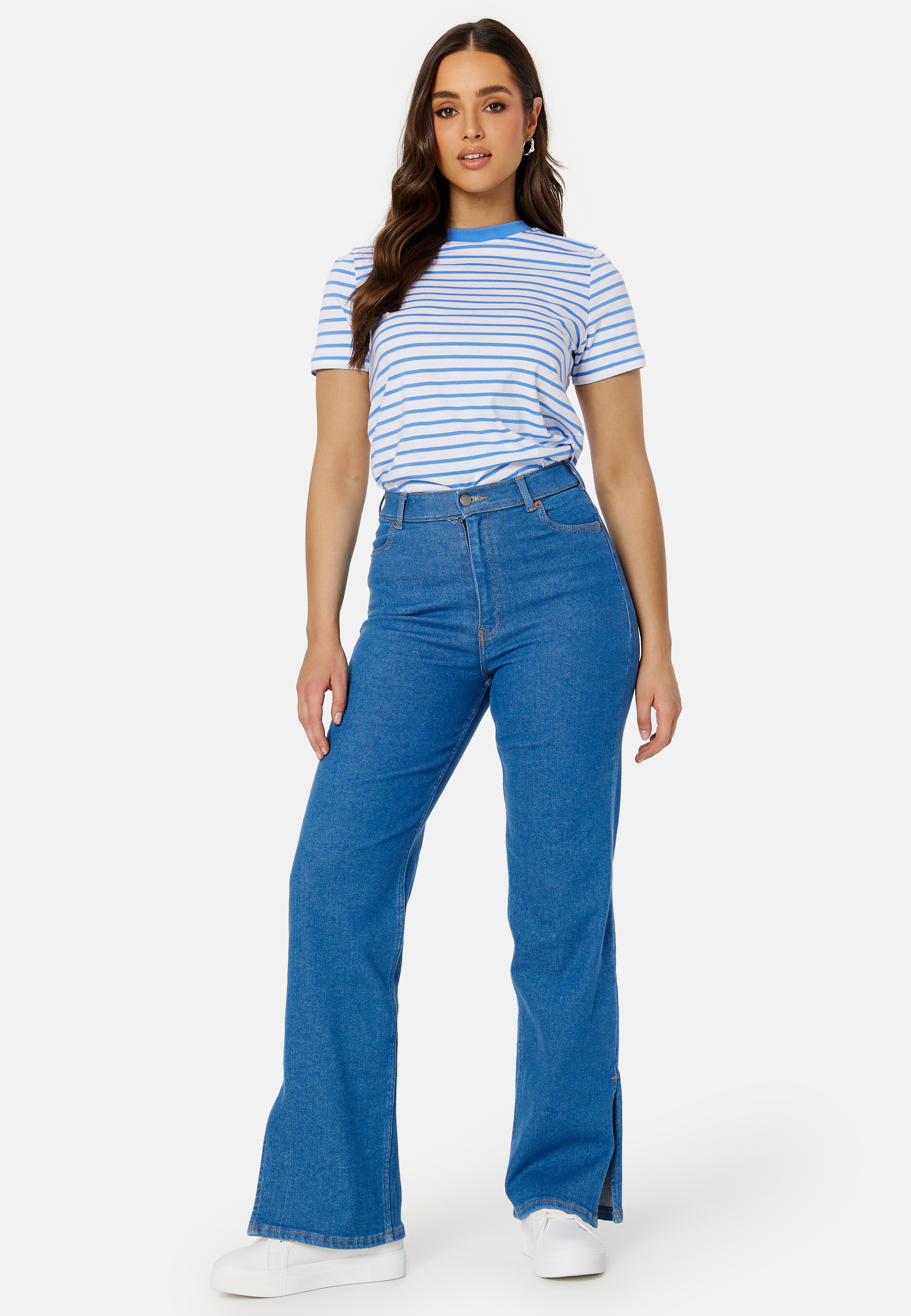 Essential SS Stripe O-Neck Tee 2