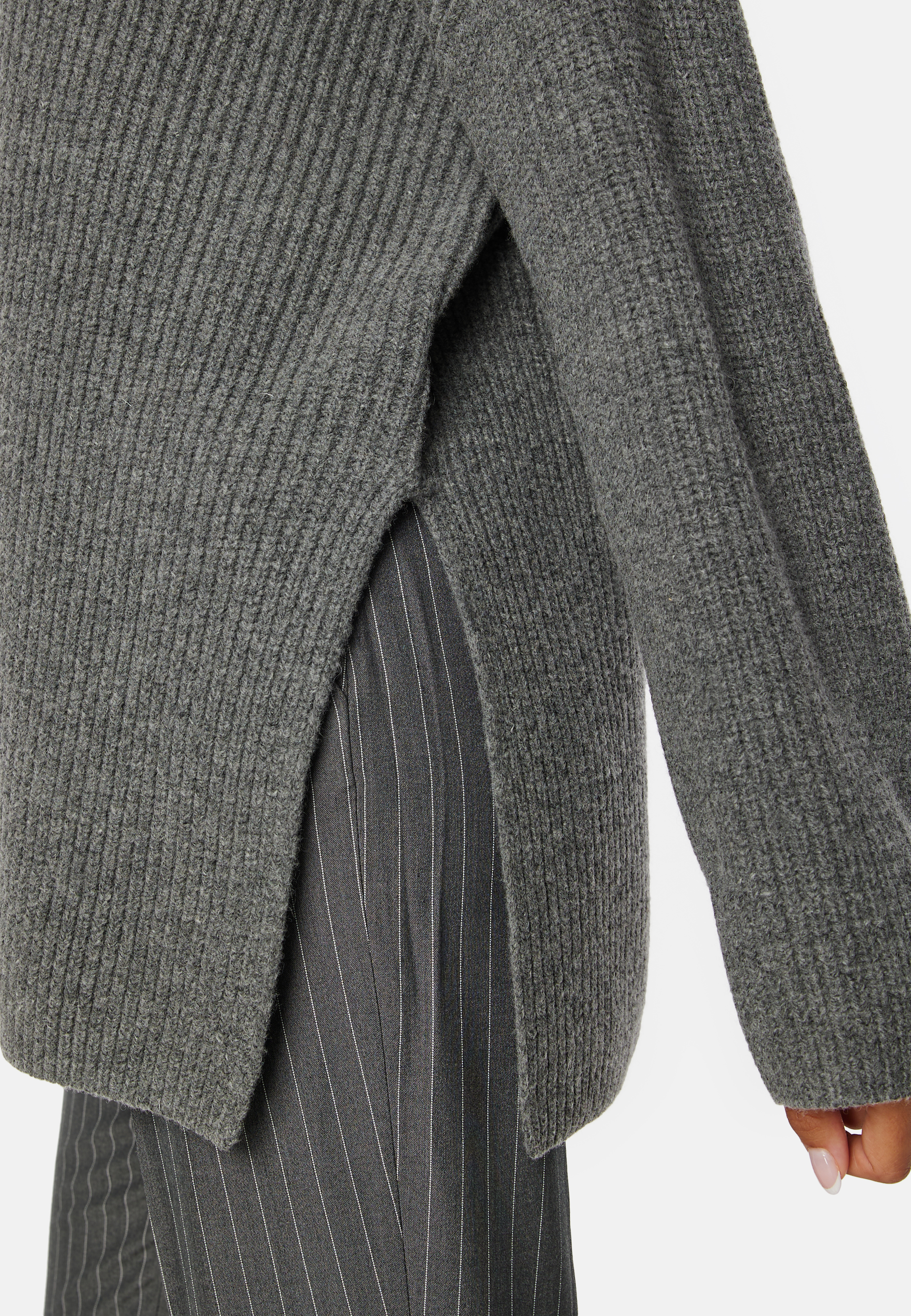 Mary LS Long Knit Roll Neck 4
