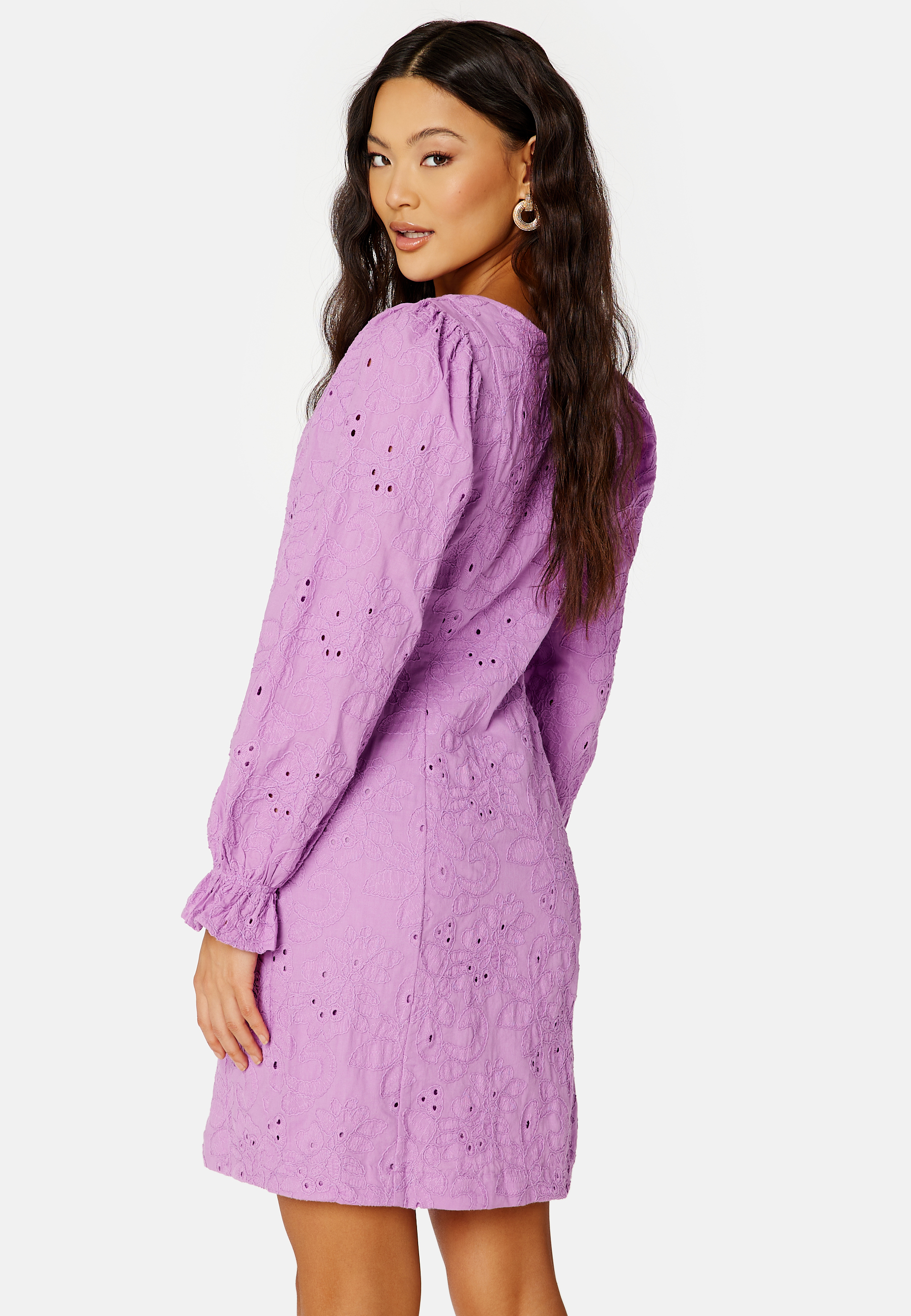 Nally LS Short Broderi Dress 2