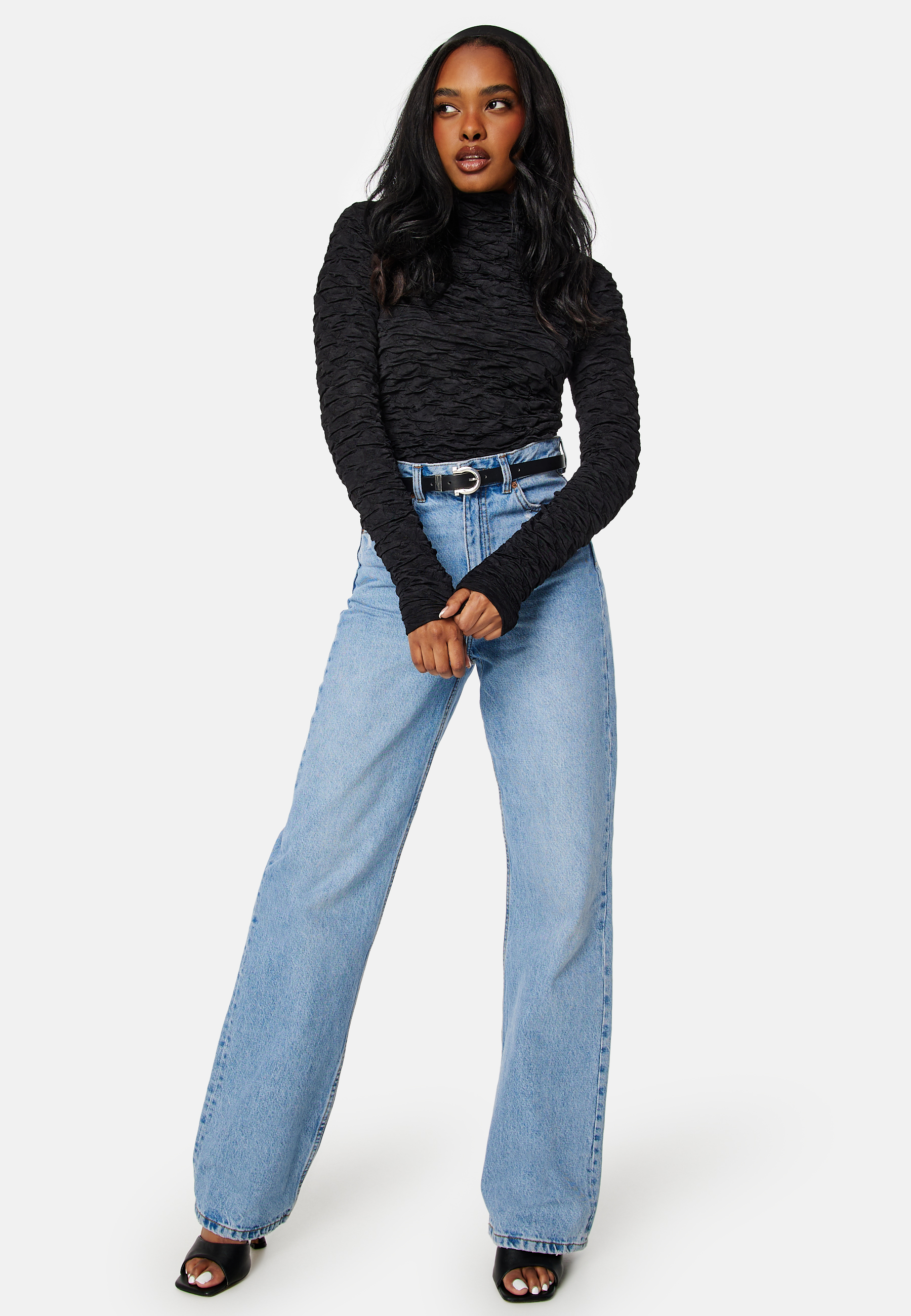 Nancy Roll Neck Top 2