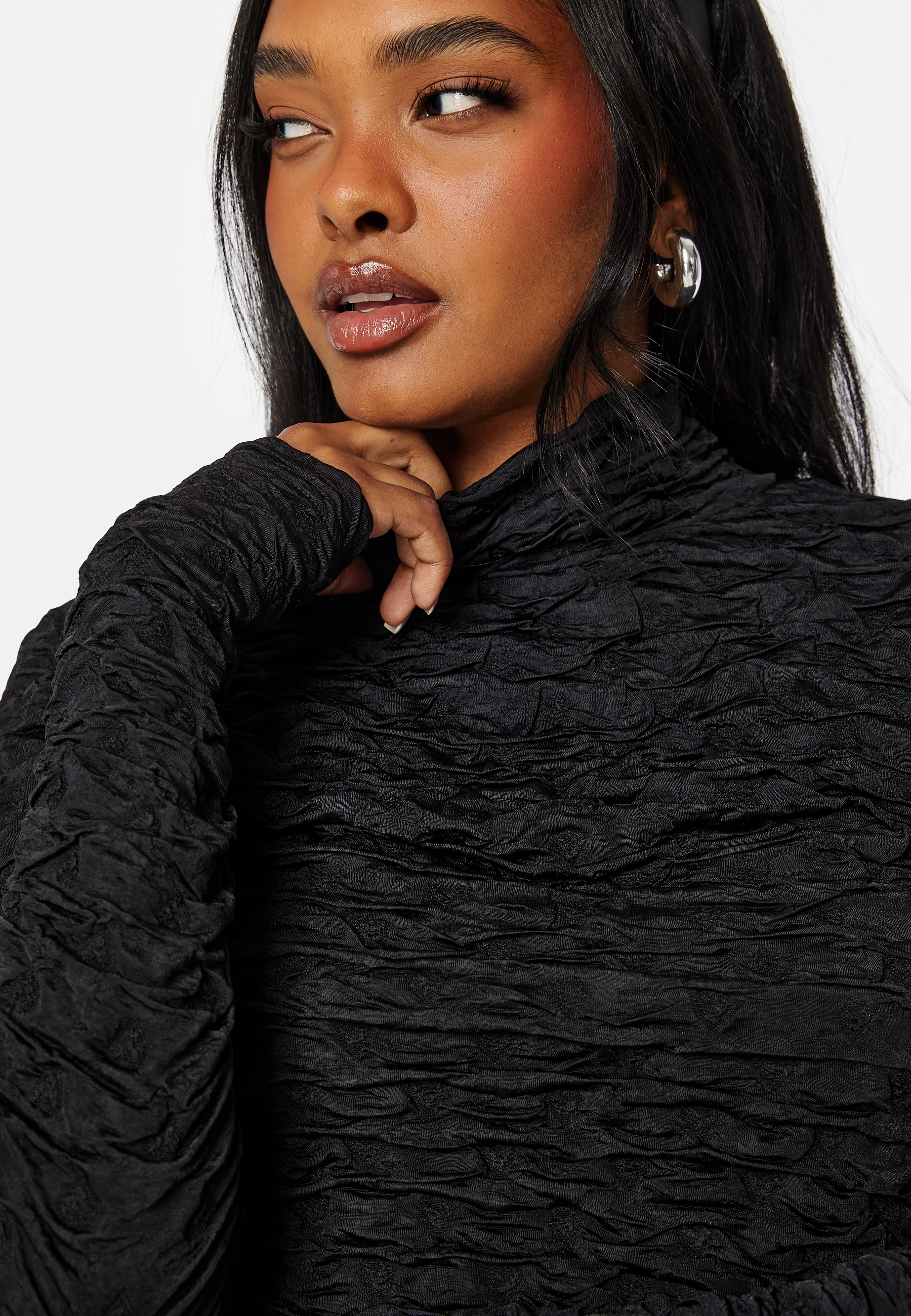 Nancy Roll Neck Top 3
