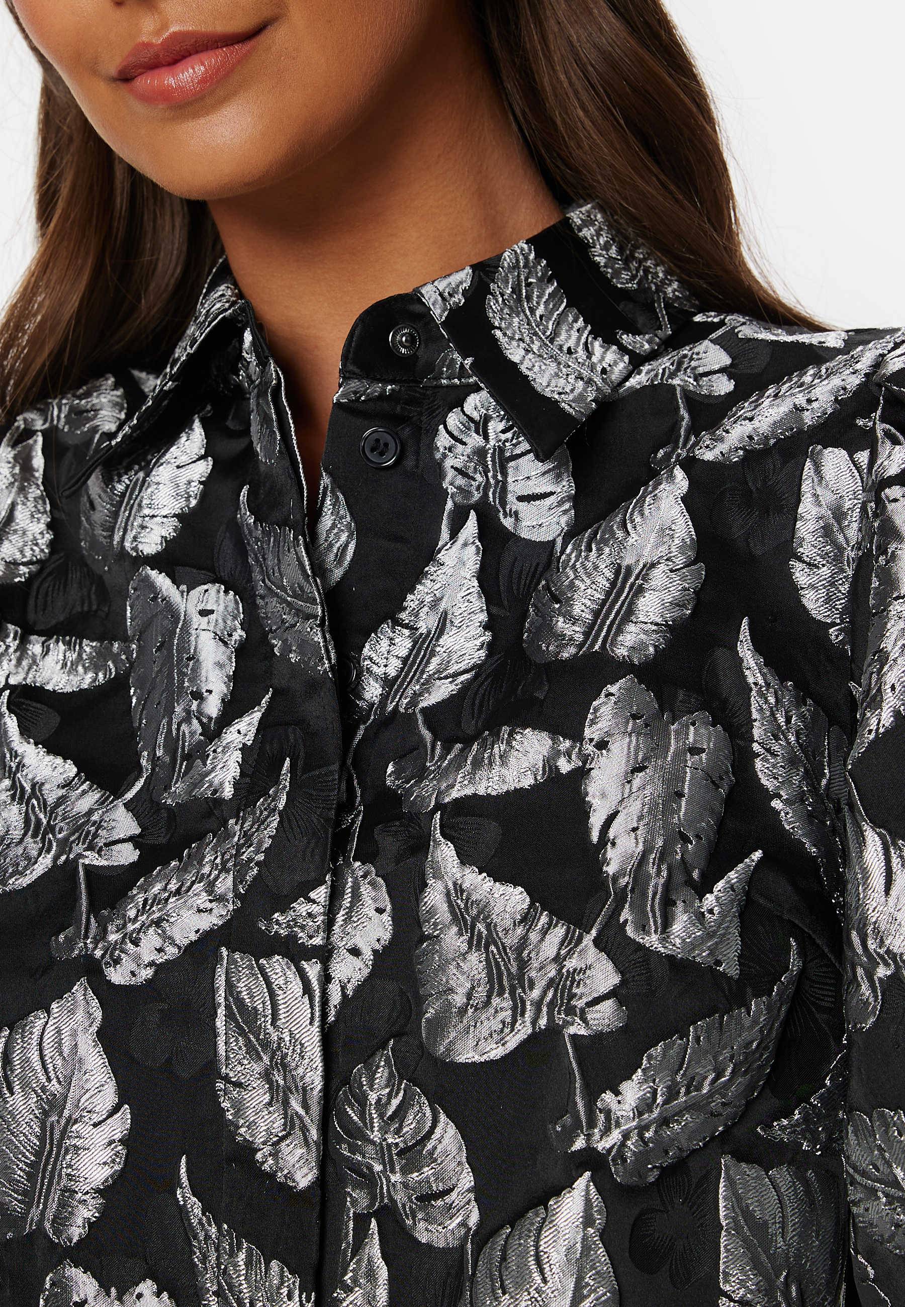 Paula-Elani Silver Leaf Jacket 3