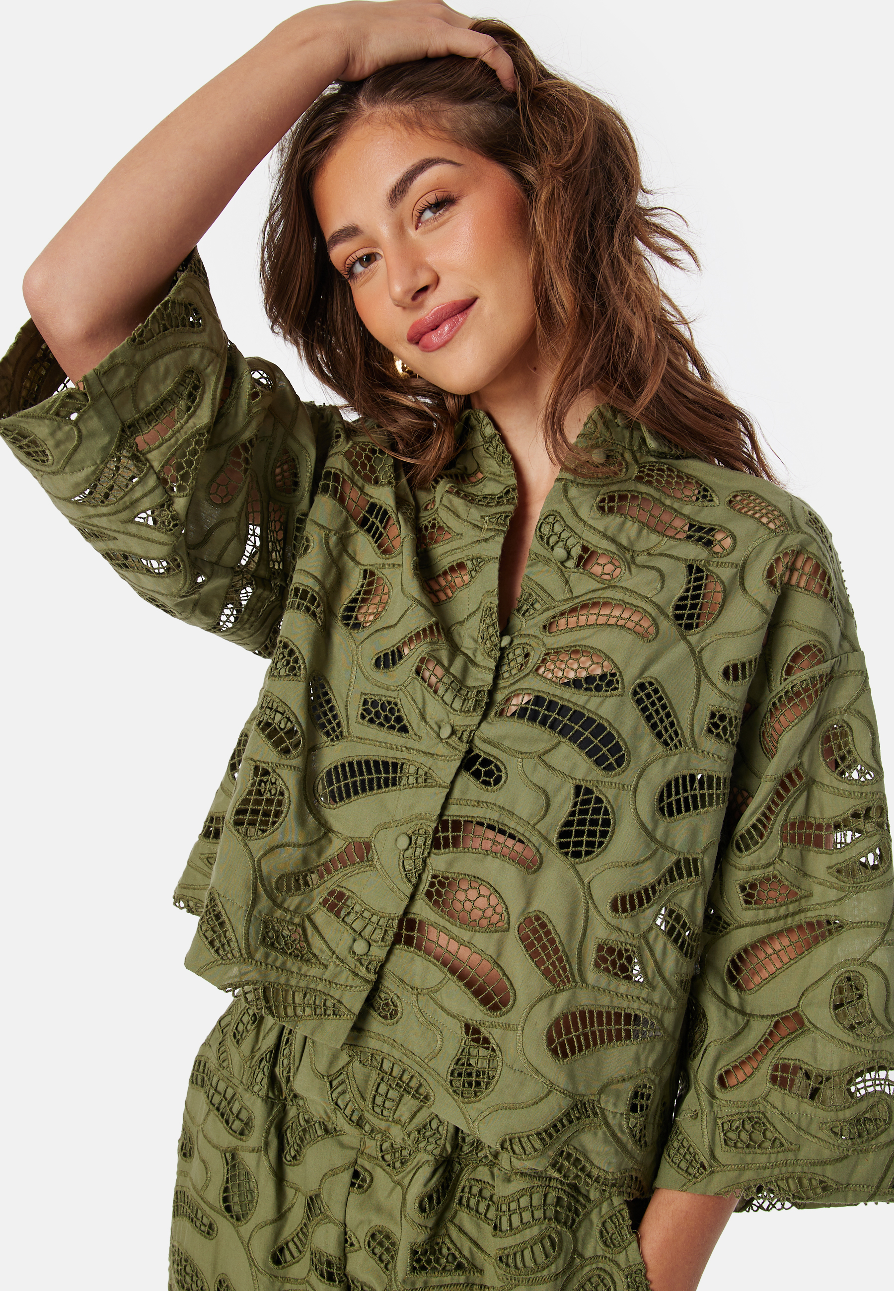 Slfallia Broderi Shirt