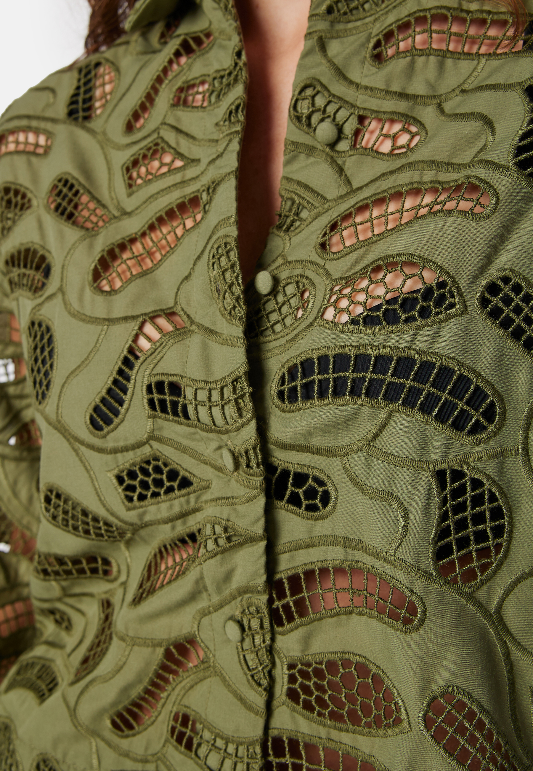 Slfallia Broderi Shirt 3