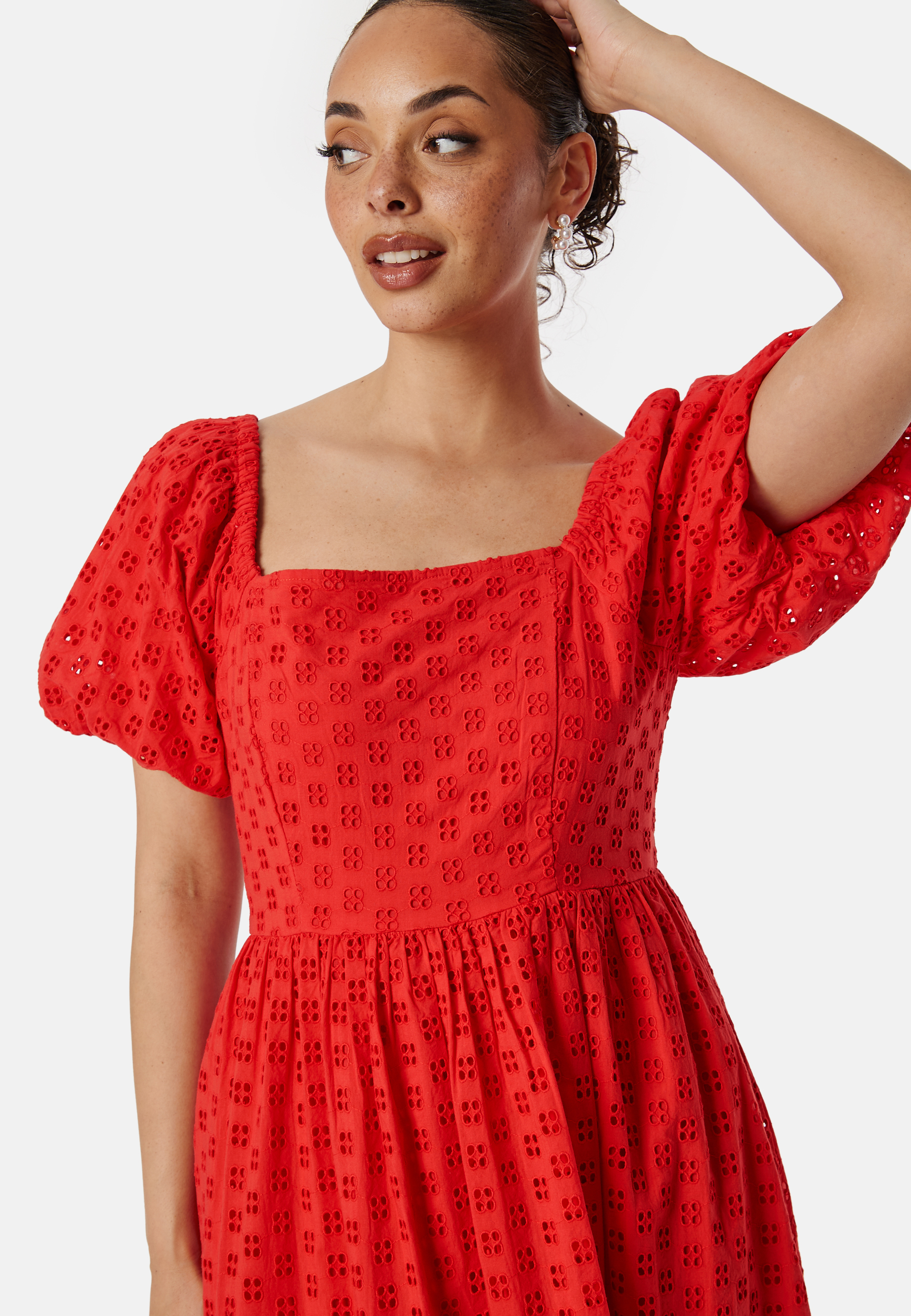 Slfanelli On Off Ankle Dress 2
