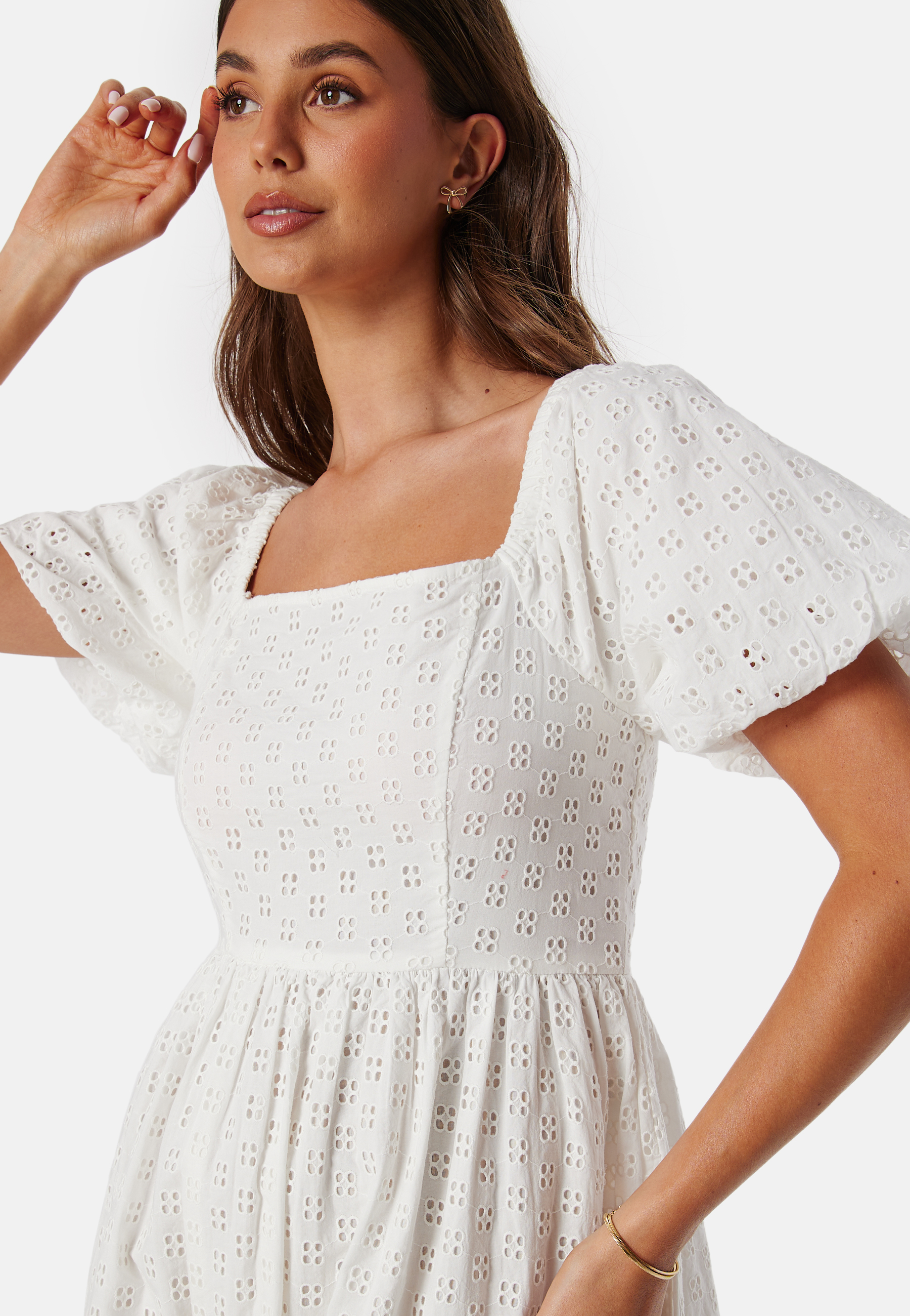 Slfanelli On Off Ankle Dress 2